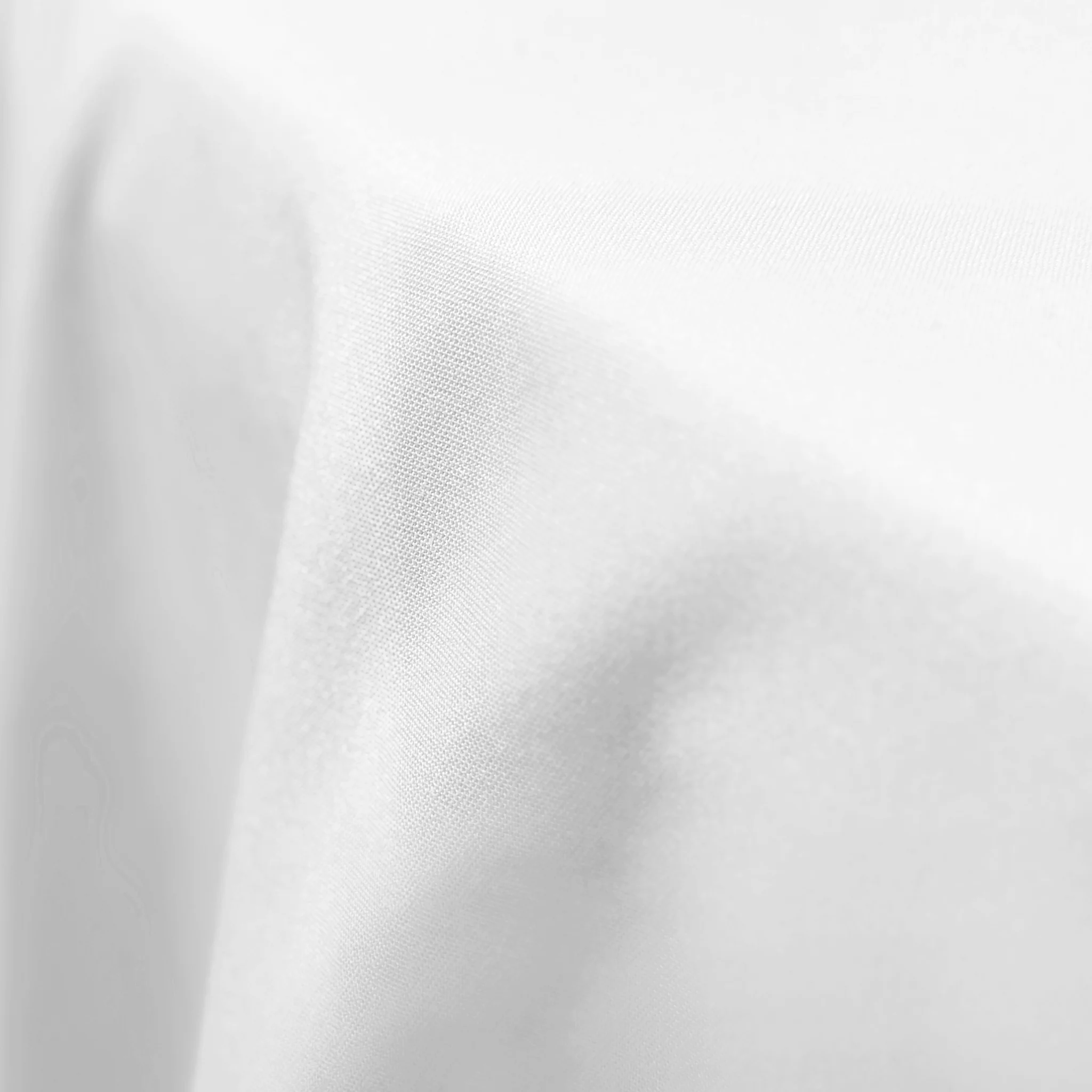 Premium 120" Round White Spun Polyester Tablecloth - Image 8