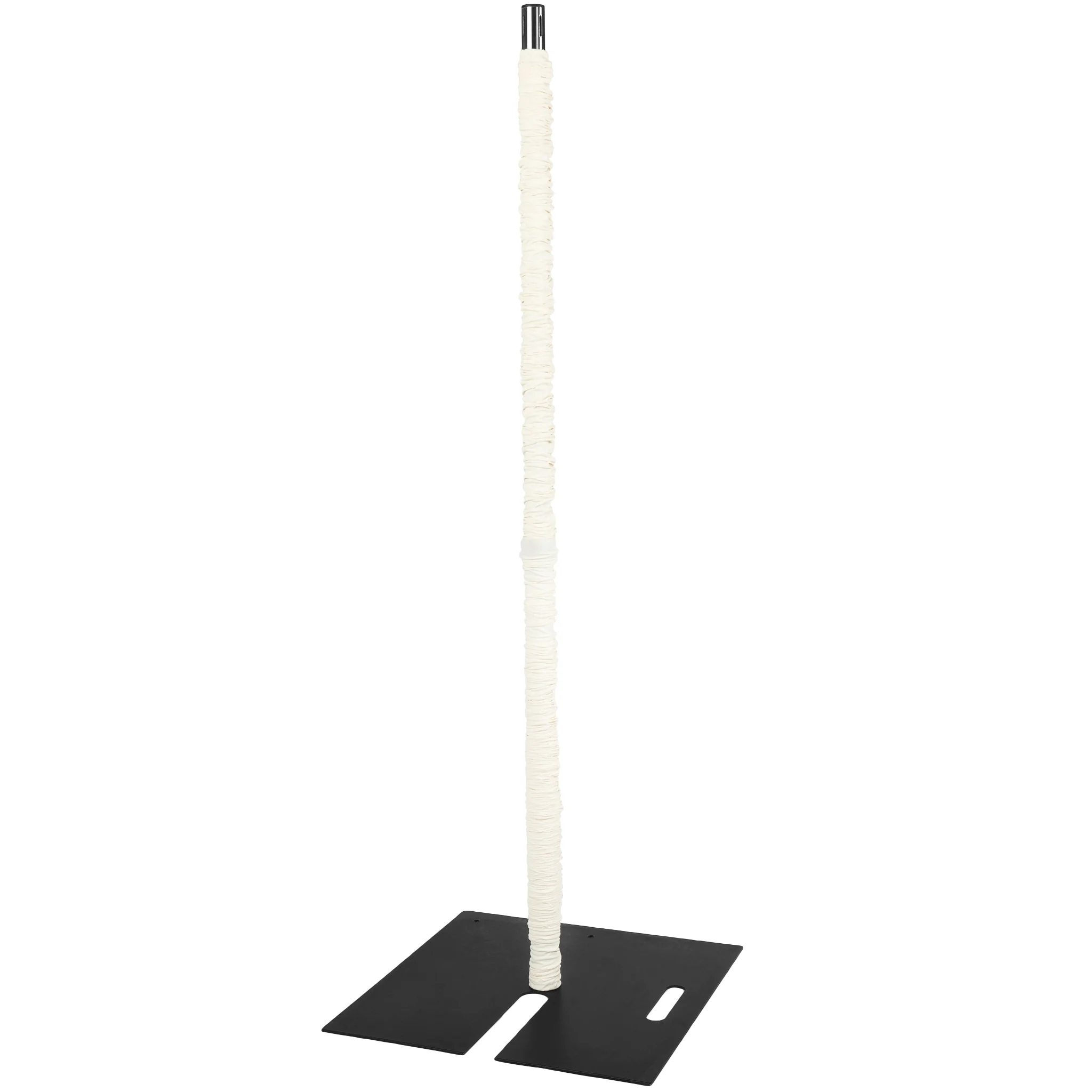 20ft Spandex Upright Pole Cover - Ivory - Image 2