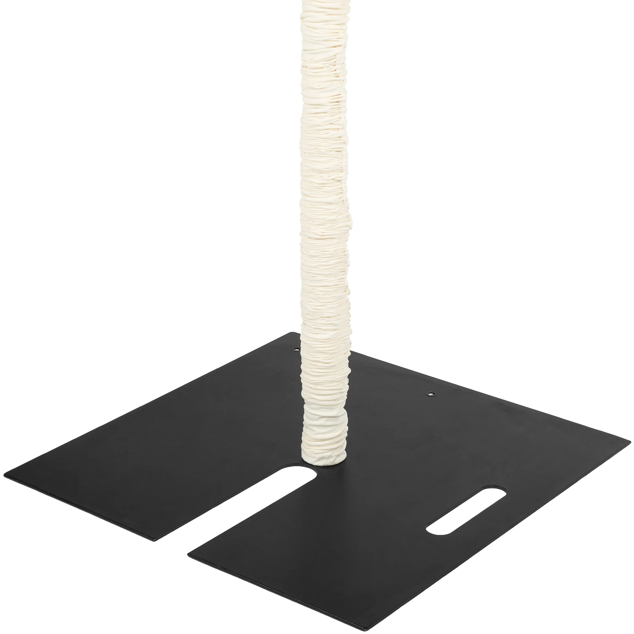 20ft Spandex Upright Pole Cover - Ivory - Image 4