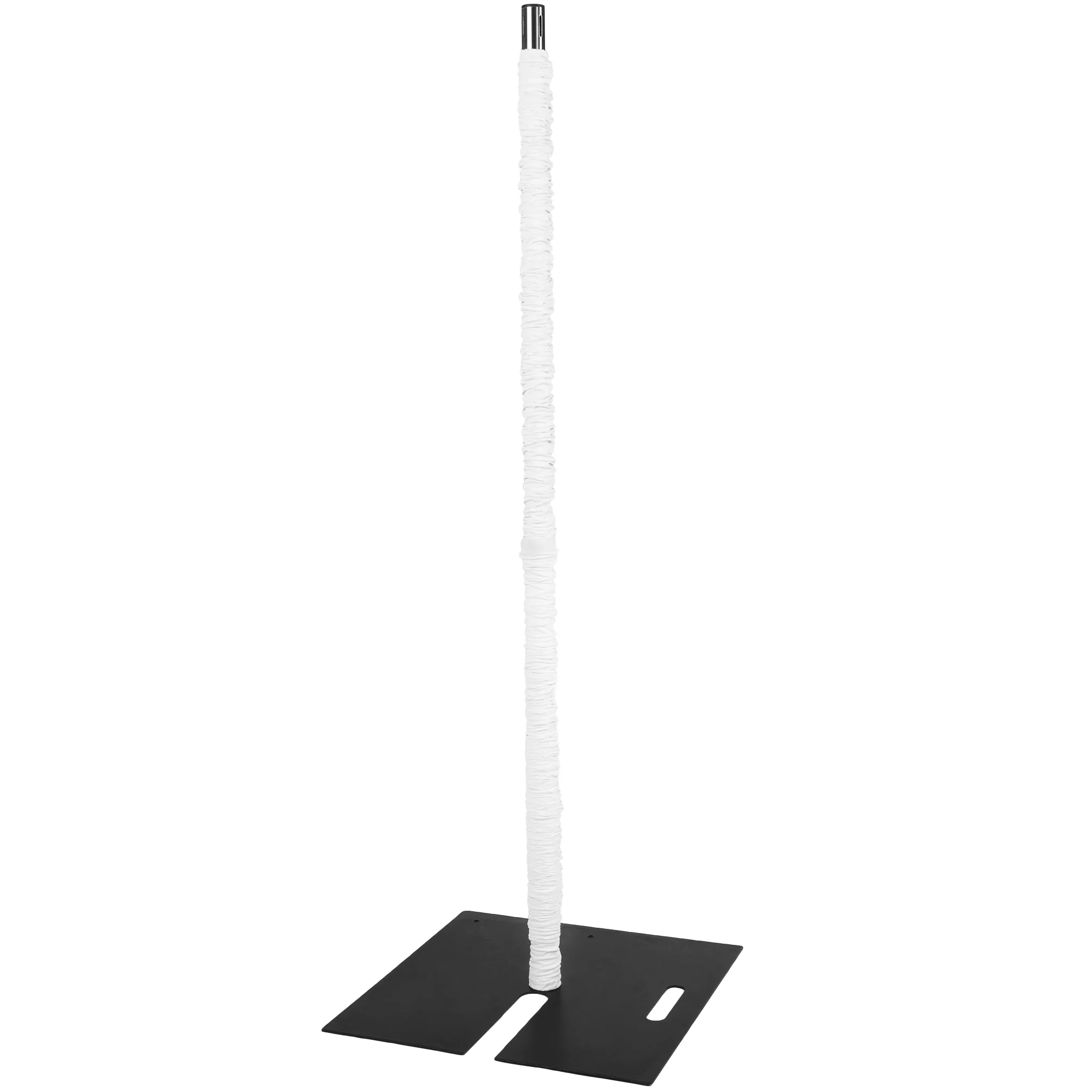 20ft Spandex Upright Pole Cover - White