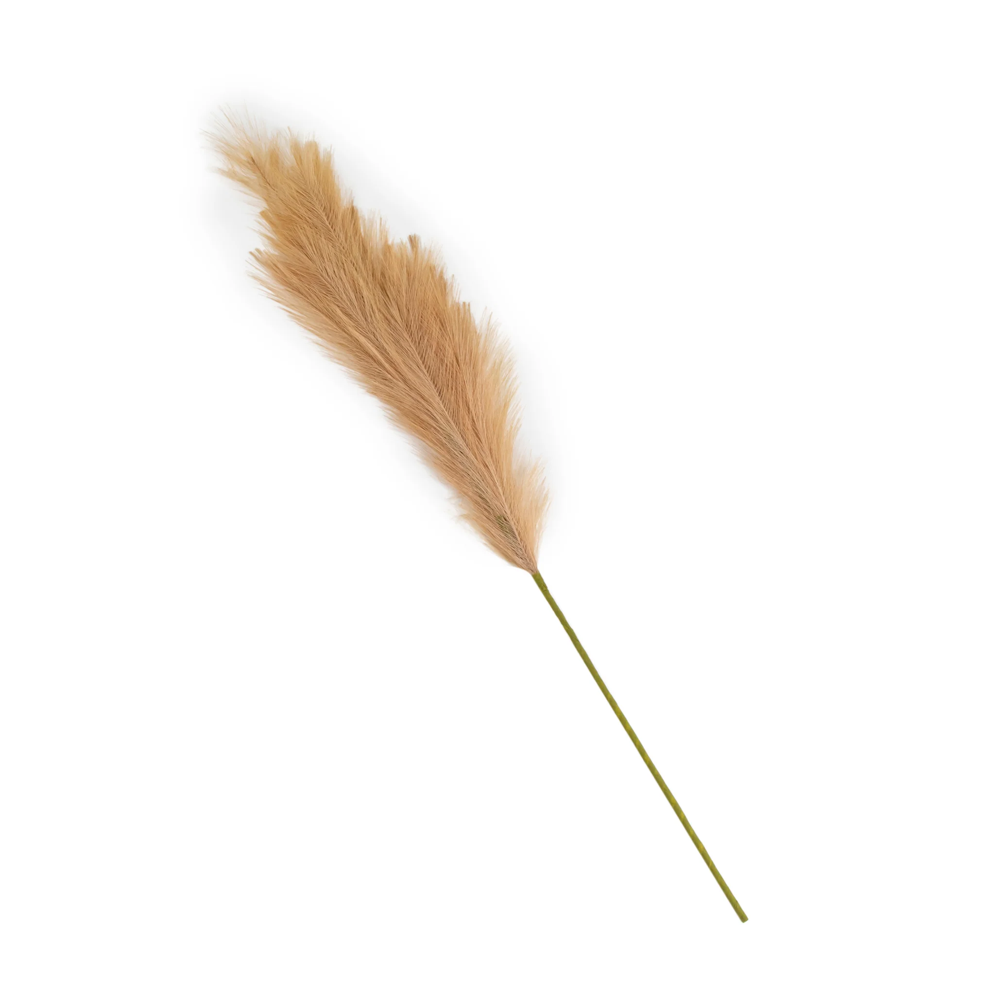 3 pcs Faux Artificial Pampas Grass Stem 43" - Champagne - Image 8