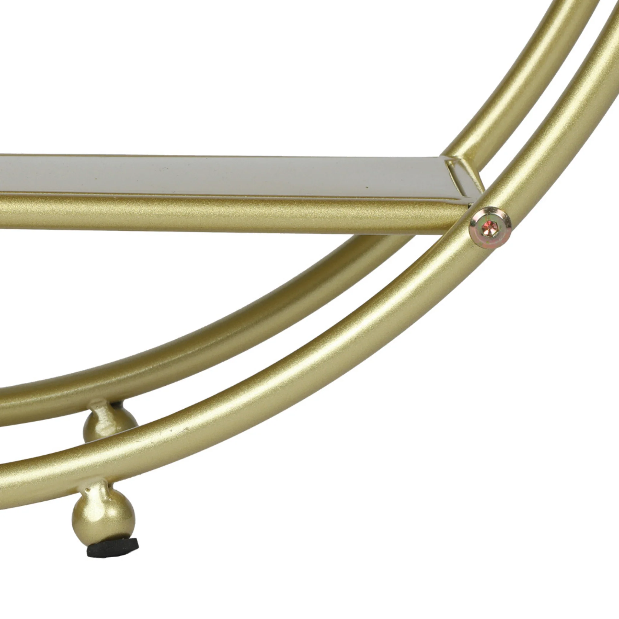 3 Tier Wheel Ring Dessert Stand - Gold - Image 10
