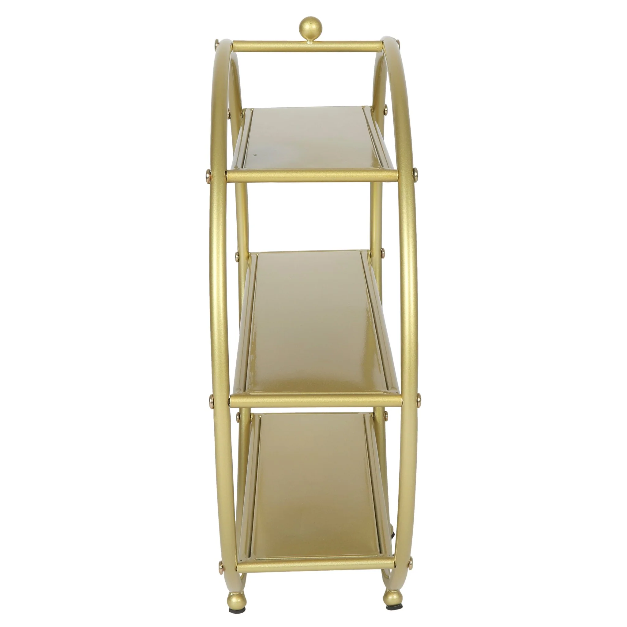3 Tier Wheel Ring Dessert Stand - Gold - Image 12
