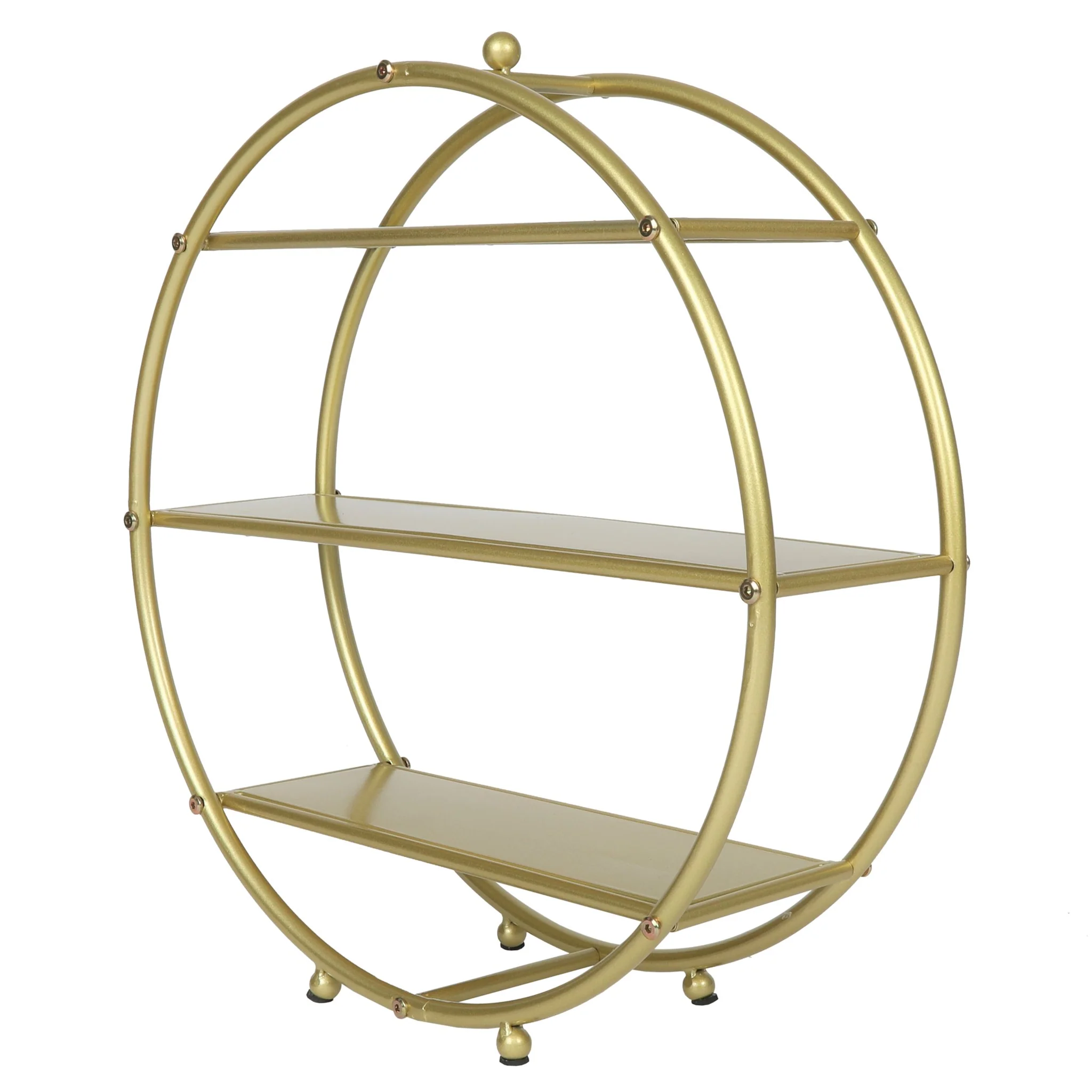 3 Tier Wheel Ring Dessert Stand - Gold - Image 13