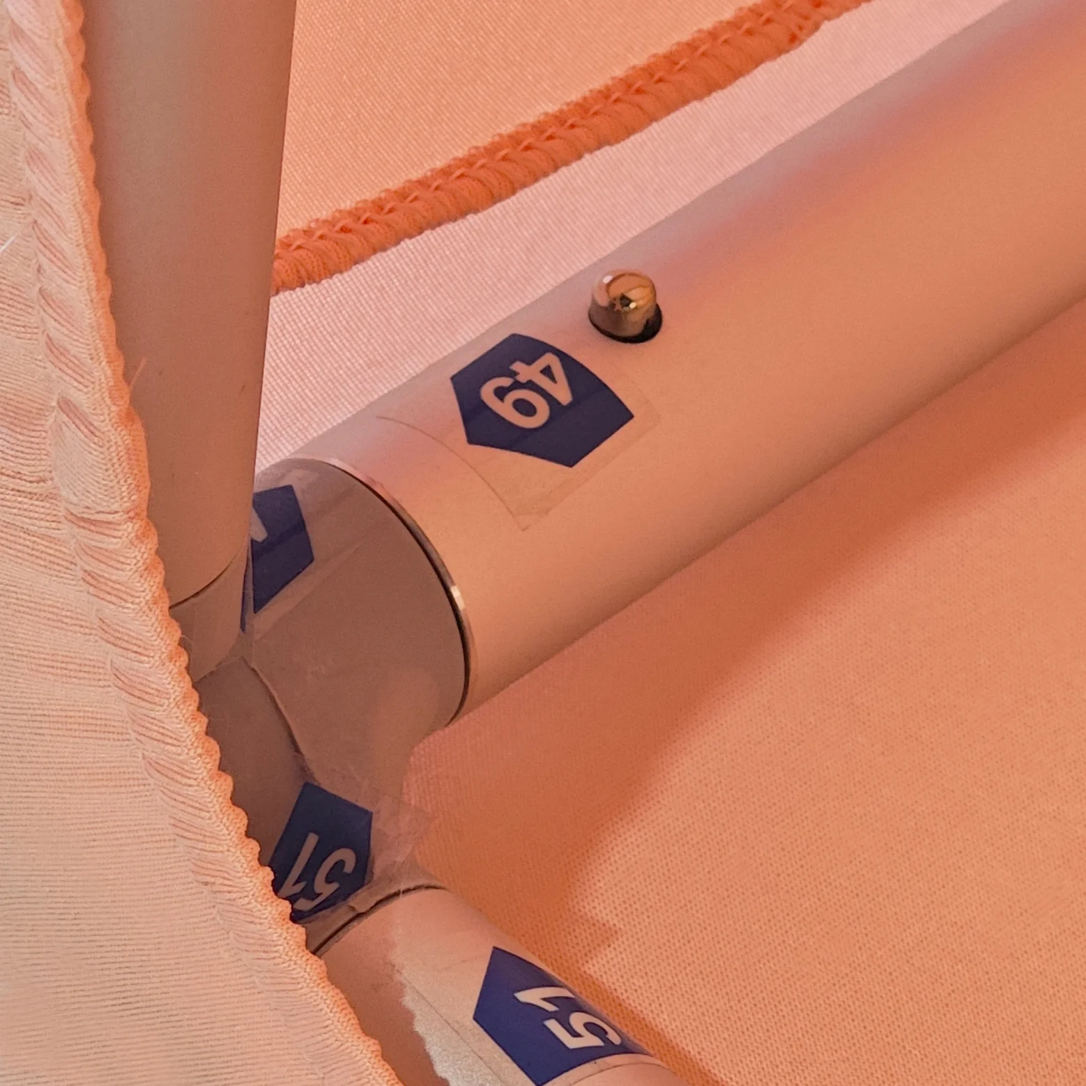 Spandex Cover for 3D Arch Door Frame Backdrop - Blush/Rose Gold - Image 5