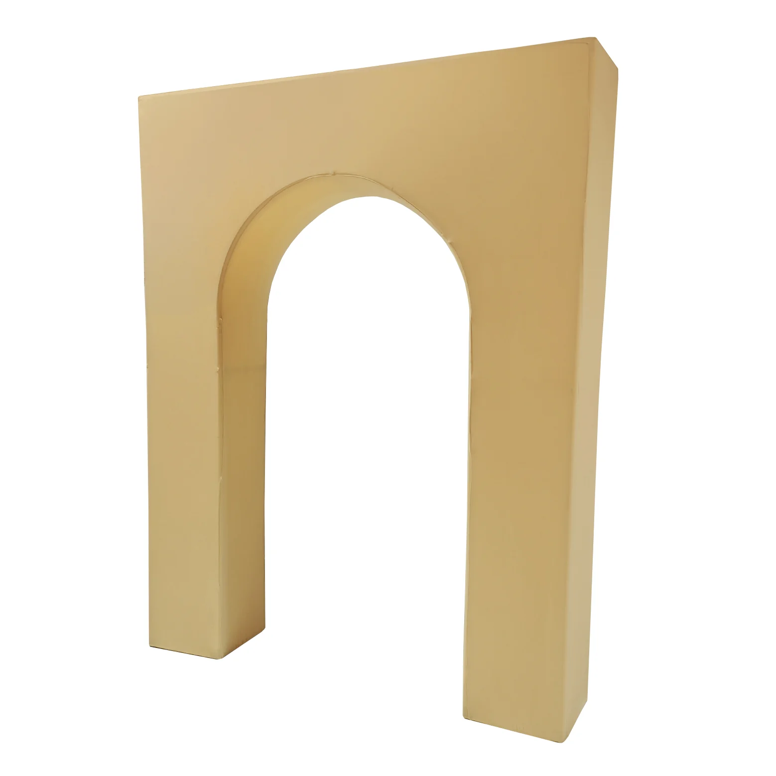 Spandex Cover for 3D Arch Door Frame Backdrop - Champagne - Image 3