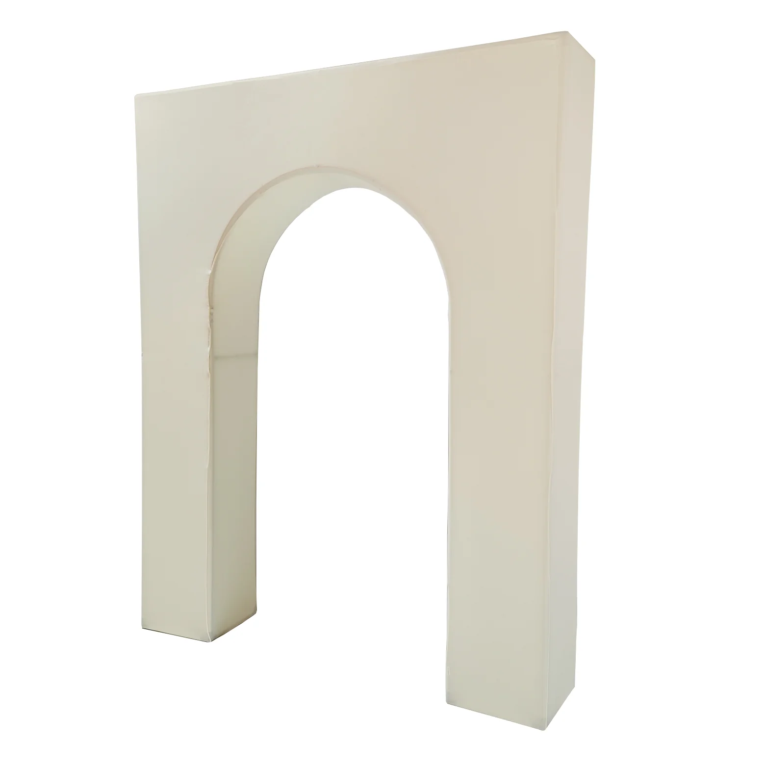 Spandex Cover for 3D Arch Door Frame Backdrop - Ivory - Image 3