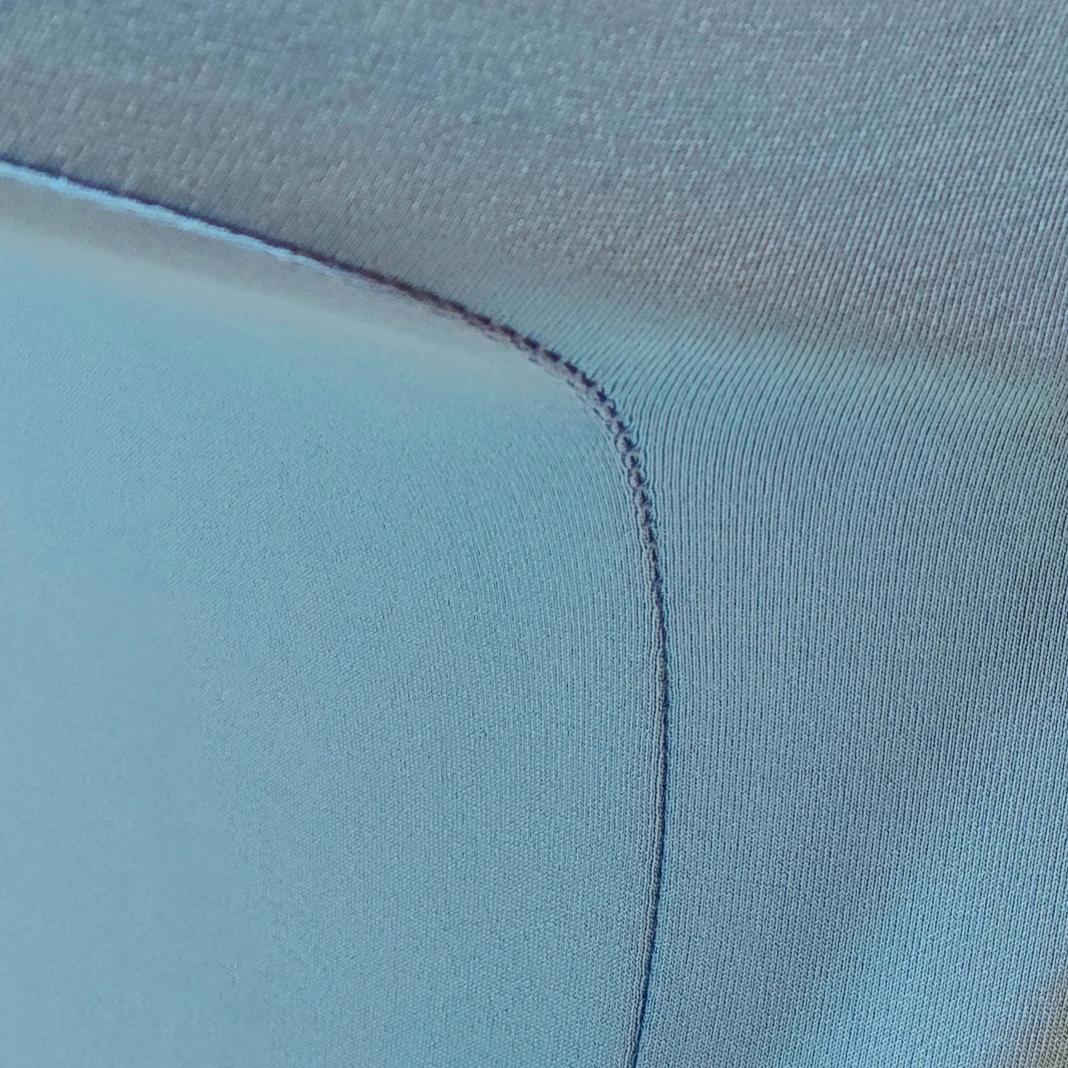 Spandex Cover for 3D Large 7.85ft Tilted Rectangular Backdrop Stand - Baby Blue - Image 2