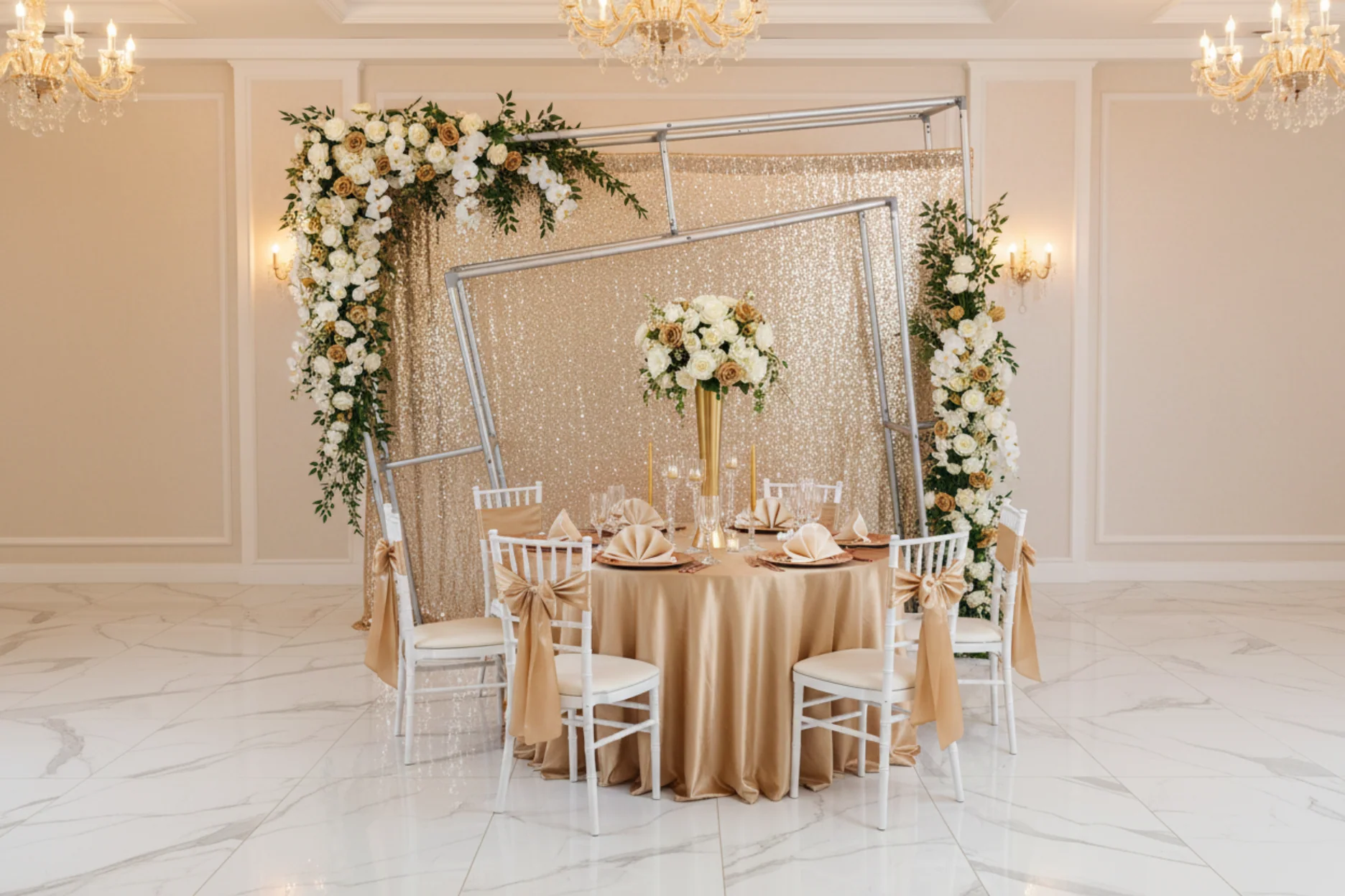 3D Large 7.85ft Tilted Rectangular Backdrop Stand - Image 7
