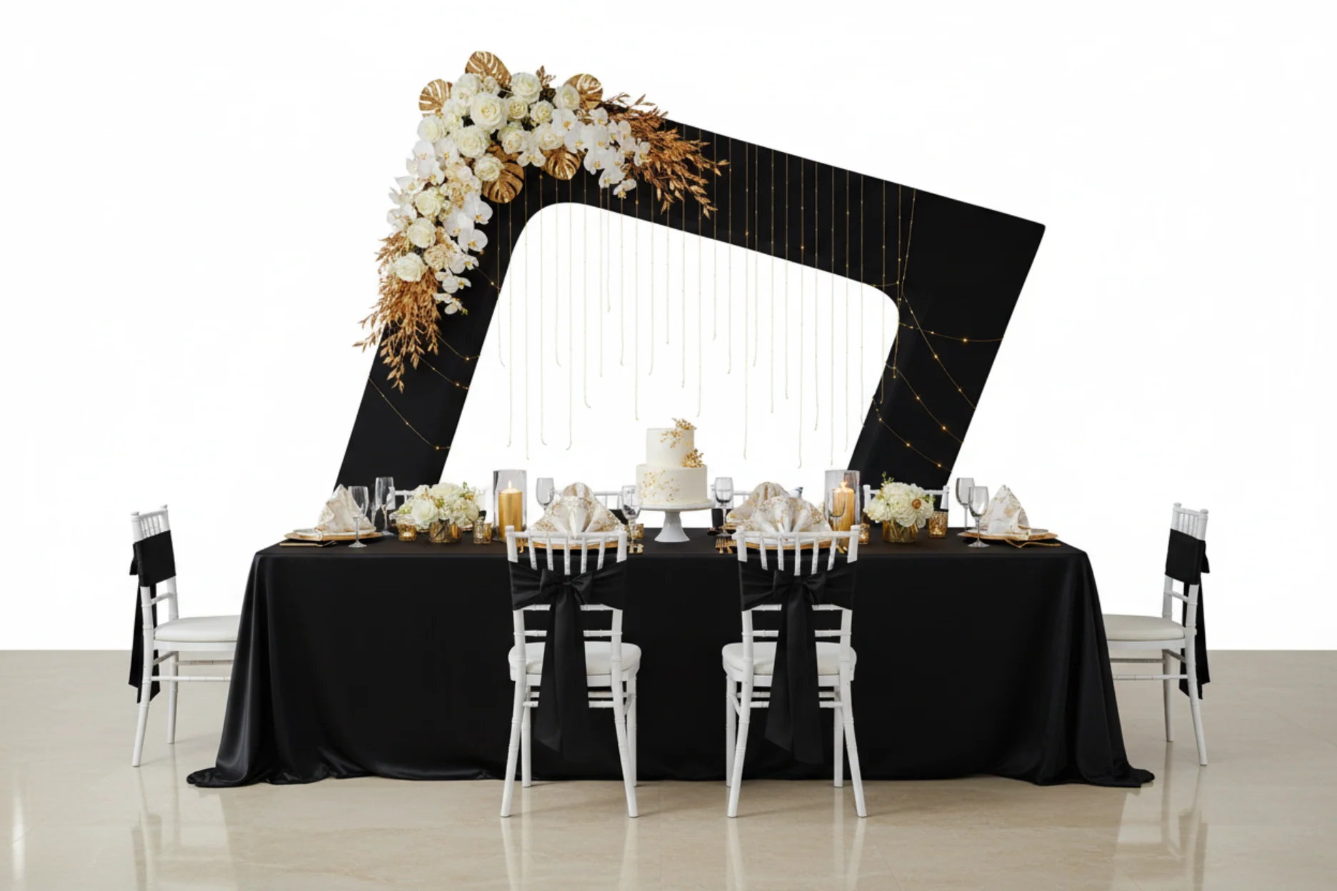 3D Large 7.85ft Tilted Rectangular Backdrop Stand - Image 8