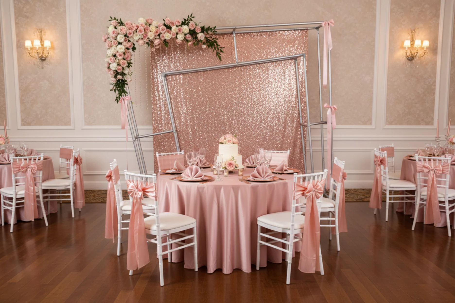 3D Large 7.85ft Tilted Rectangular Backdrop Stand - Image 9