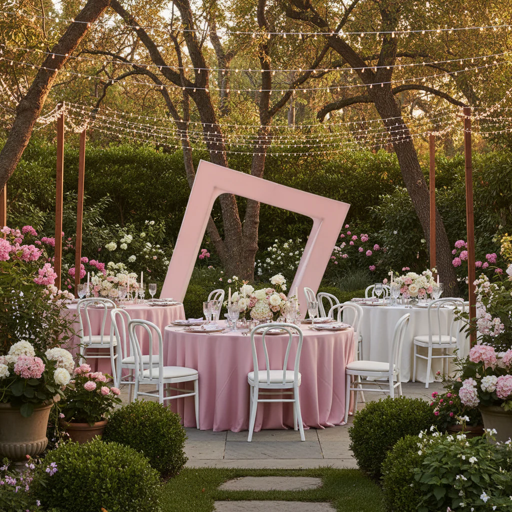 3D 6.5ft Tilted Rectangular Backdrop Stand - Image 10