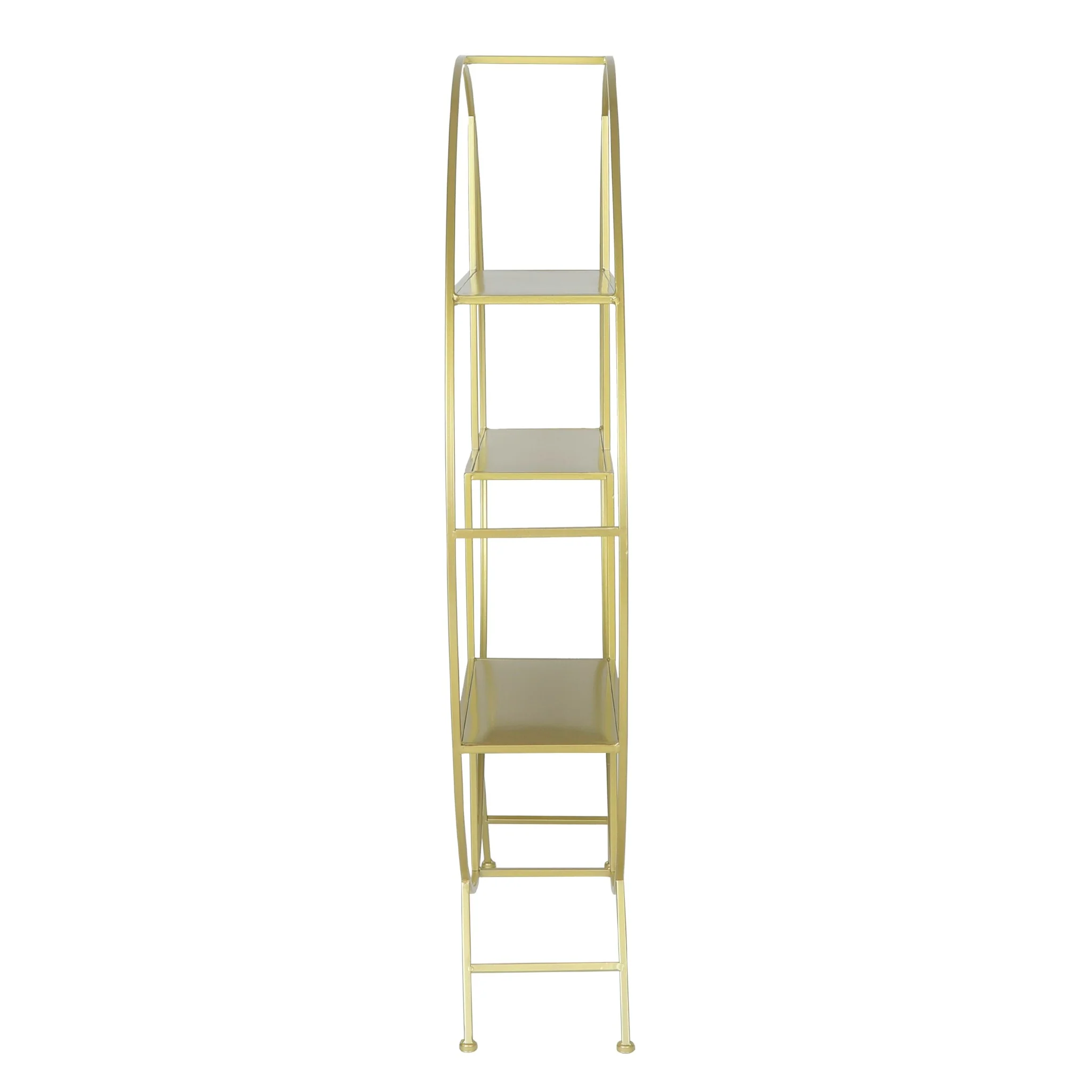 4 ft Round Metal Dessert Display Stand - Gold - Image 6