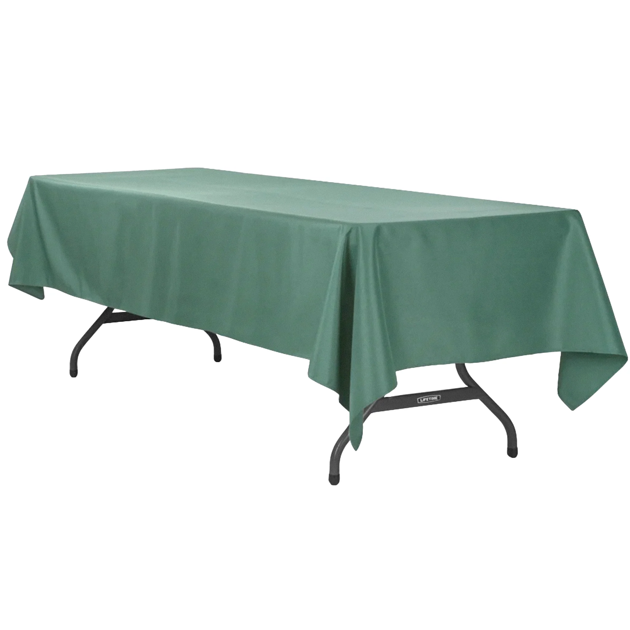 60"x120" Rectangular Premium Polyester Tablecloth - Eucalyptus
