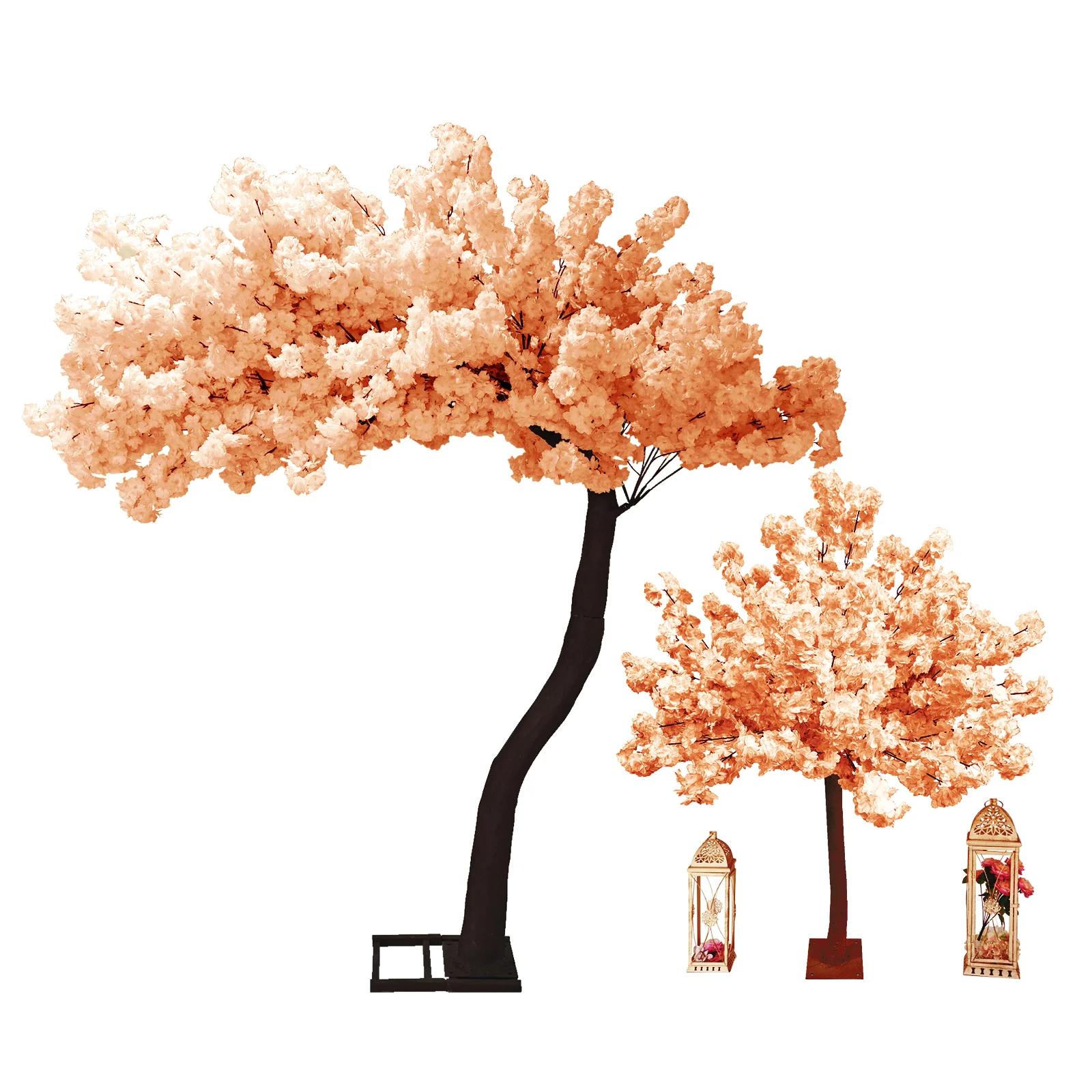 9.5ft Cherry Blossom Tree Backdrop Frame Stand - Peach - Image 7