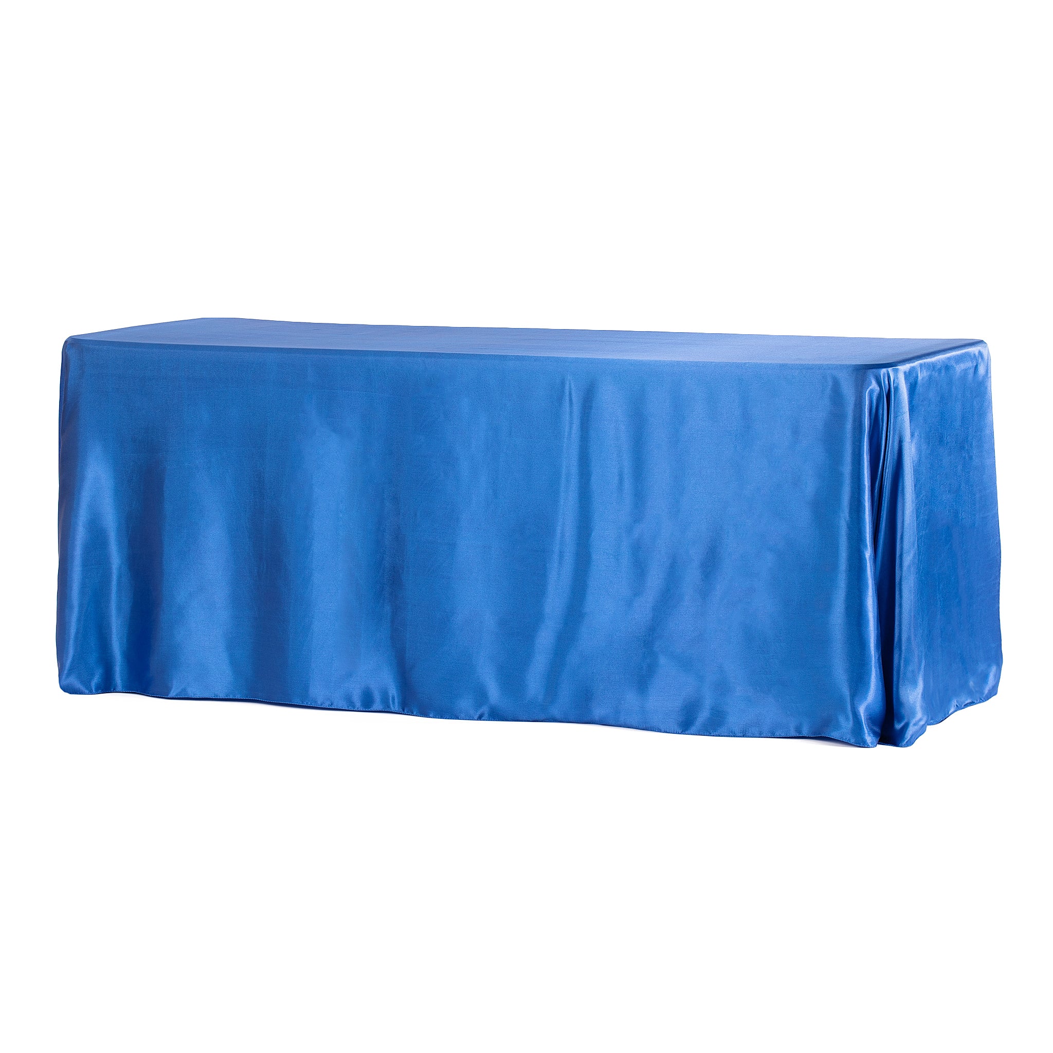 90"x156" Rectangular Satin Tablecloth - Royal Blue