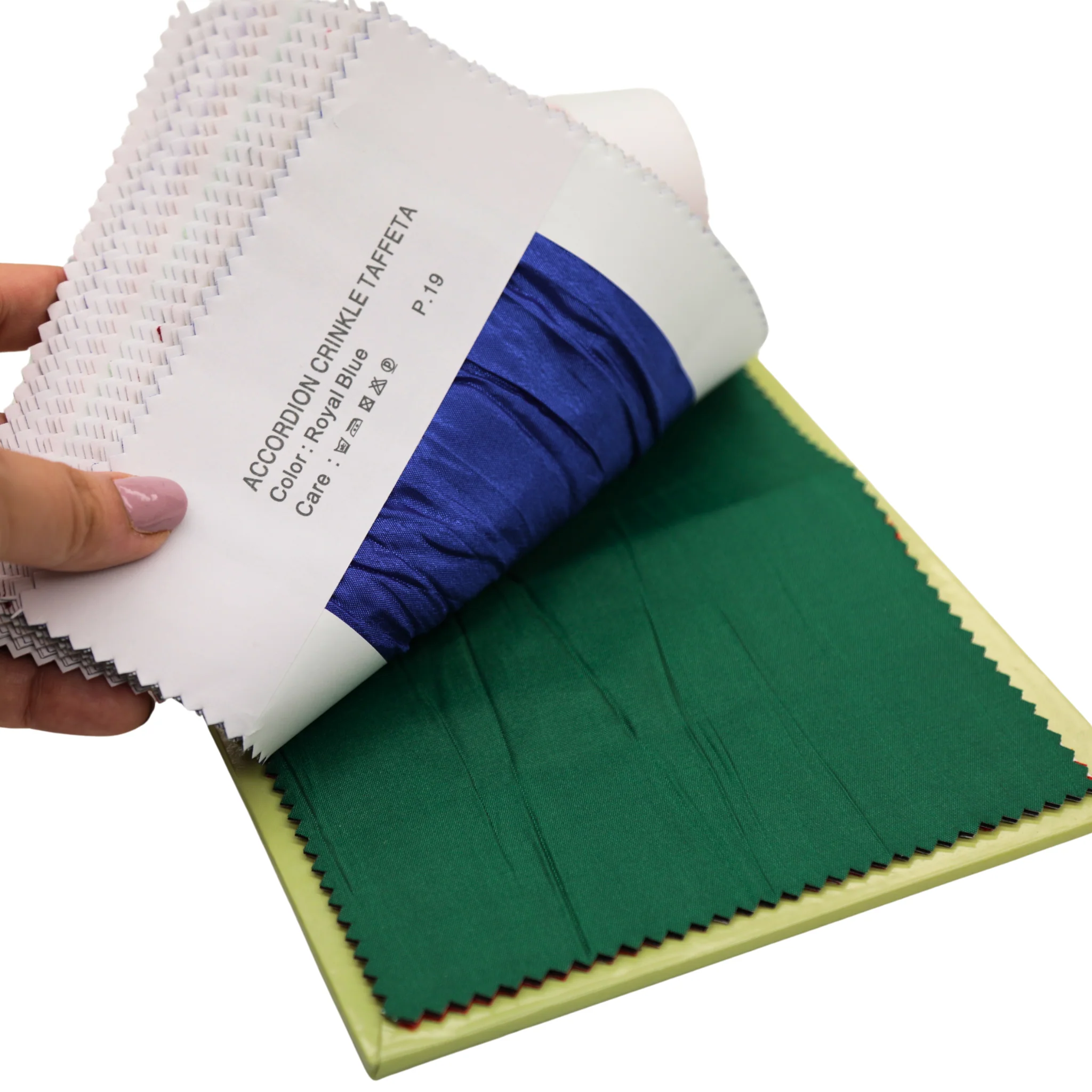 Accordion Crinkle Swatch Booklet - Image 5