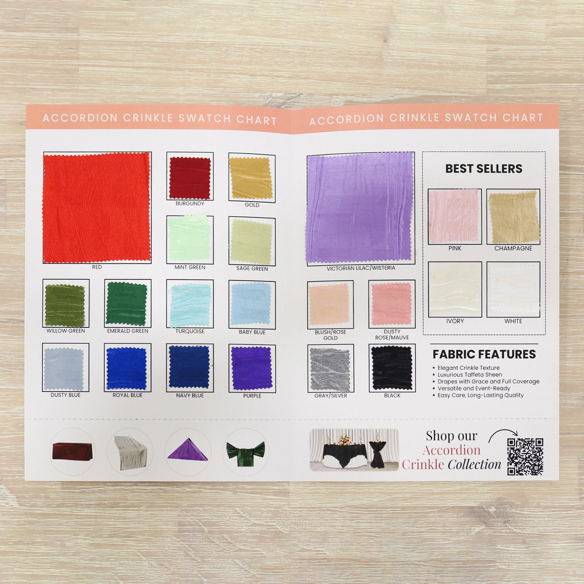 Accordion Swatch Chart - Image 2
