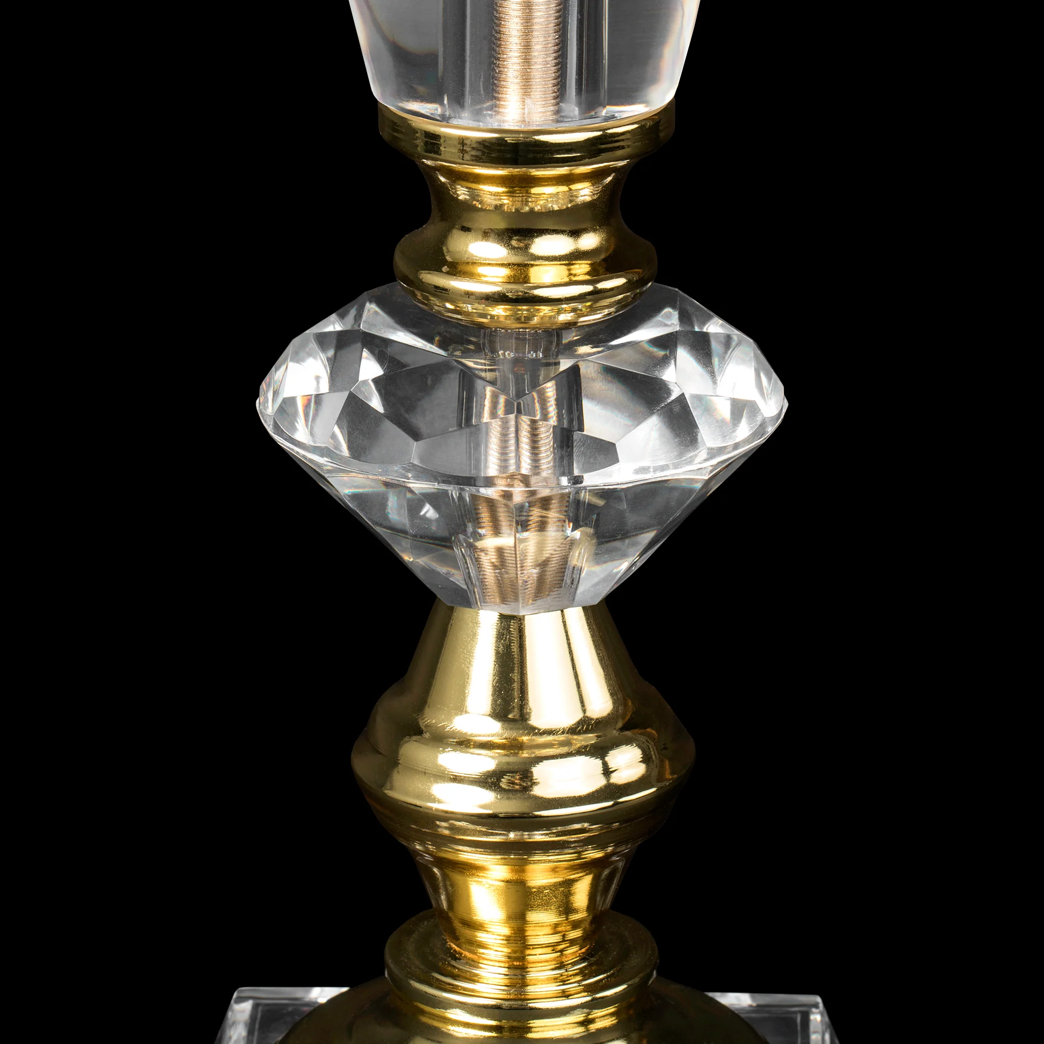 Acrylic Crystal Drop Centerpiece - Gold - Image 4