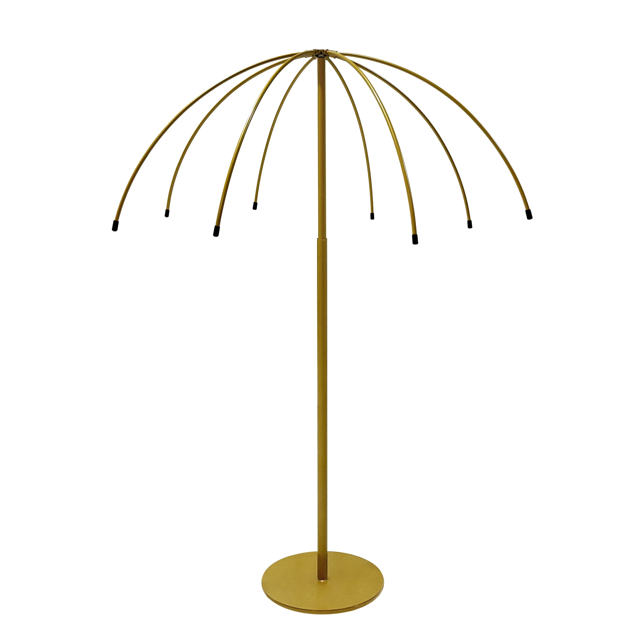 Adjustable Umbrella Centerpiece Stand with White Cover - Image 4