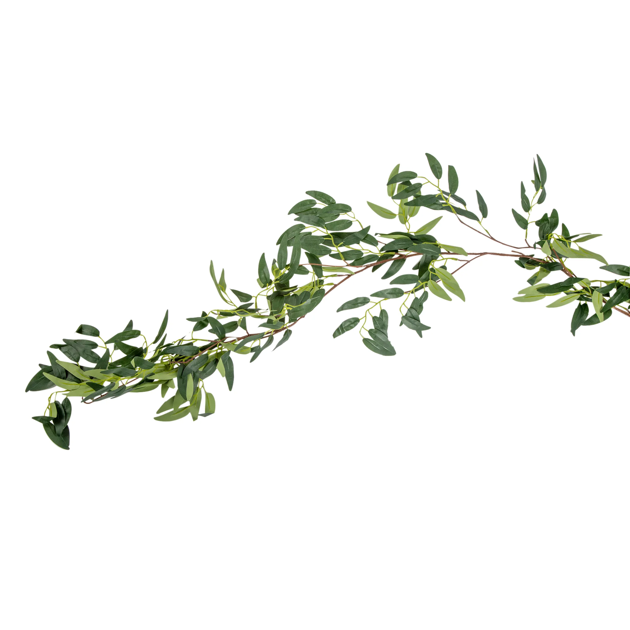 Artificial Faux Willow Greenery Garland 6ft Long - Image 11