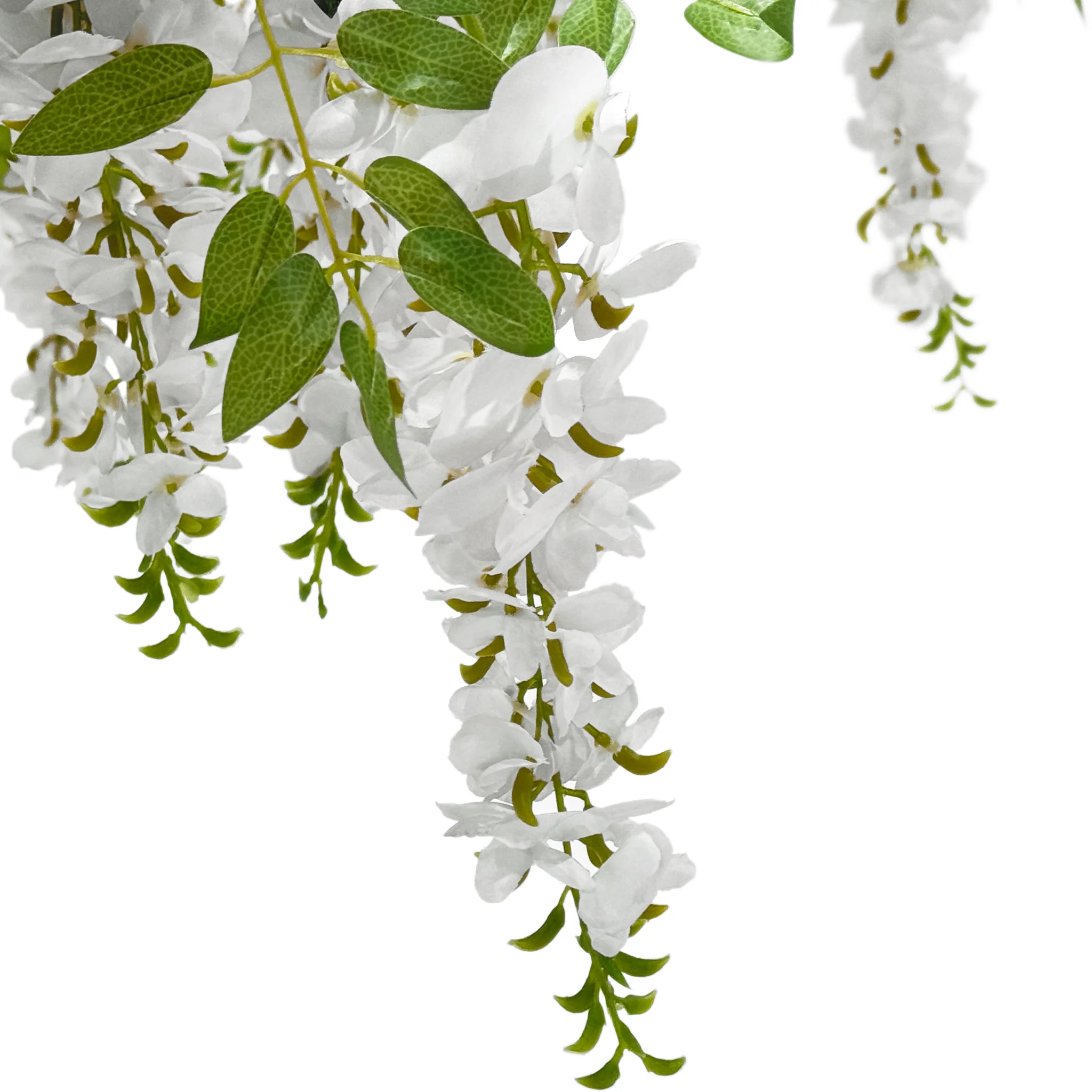 4ft Artificial Wisteria Tree - White - Image 4