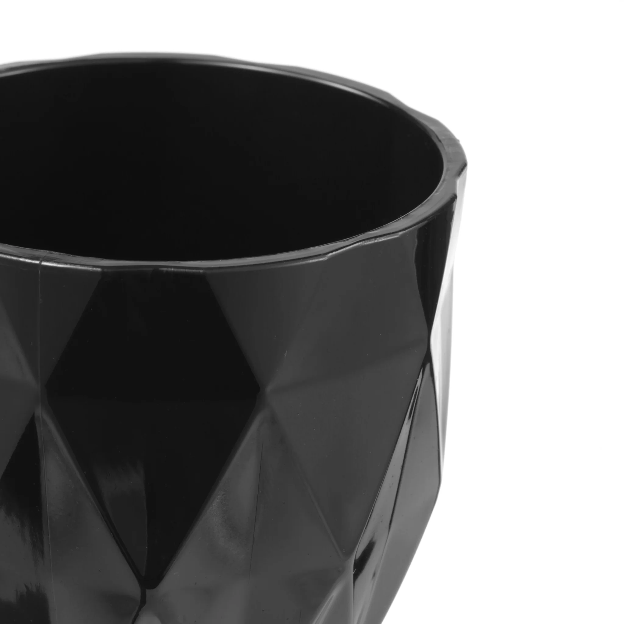Black Vintage Acrylic Goblets (6 pcs/pk) - Image 6