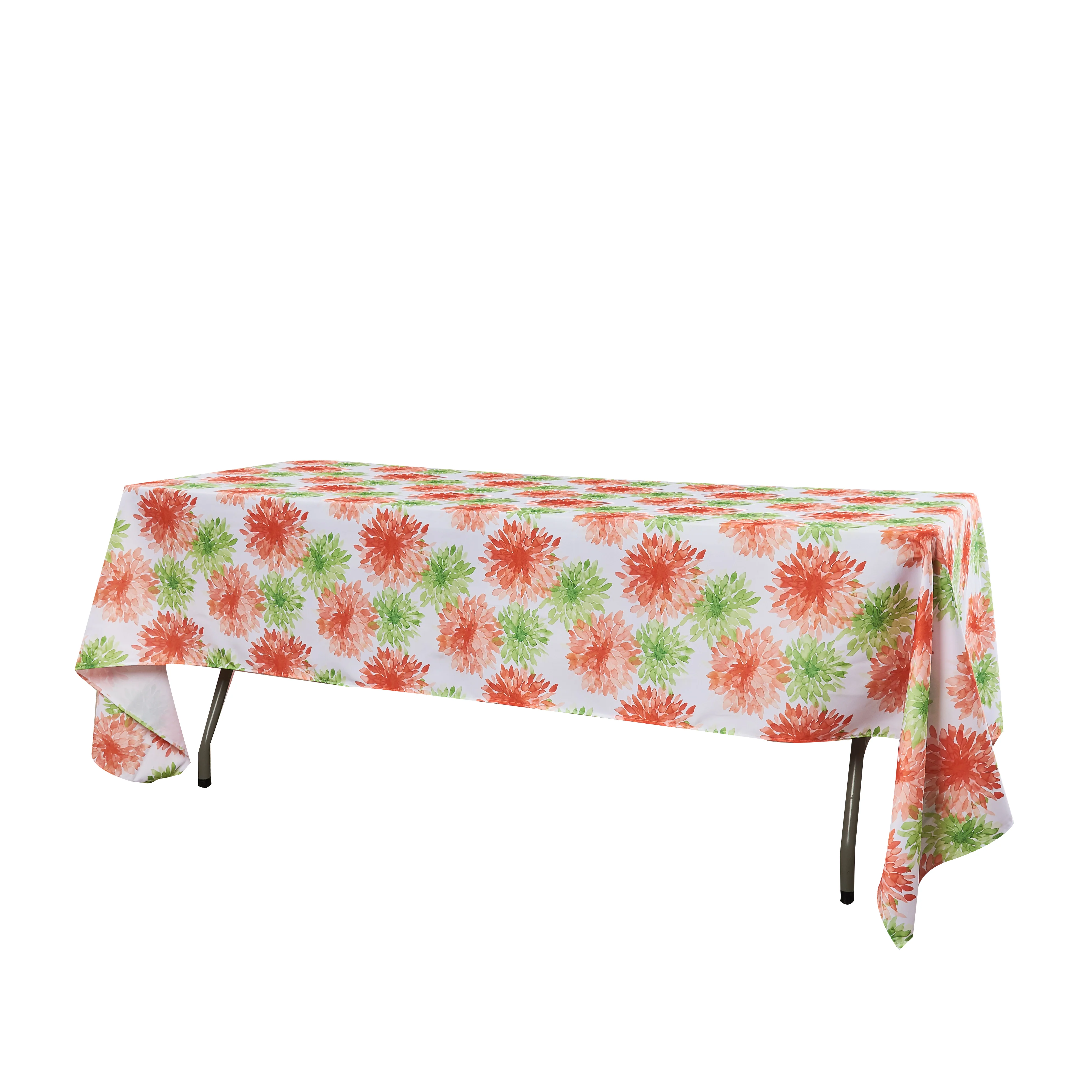 Blooming Mums 60"x120" Rectangular Tablecloth - Image 2