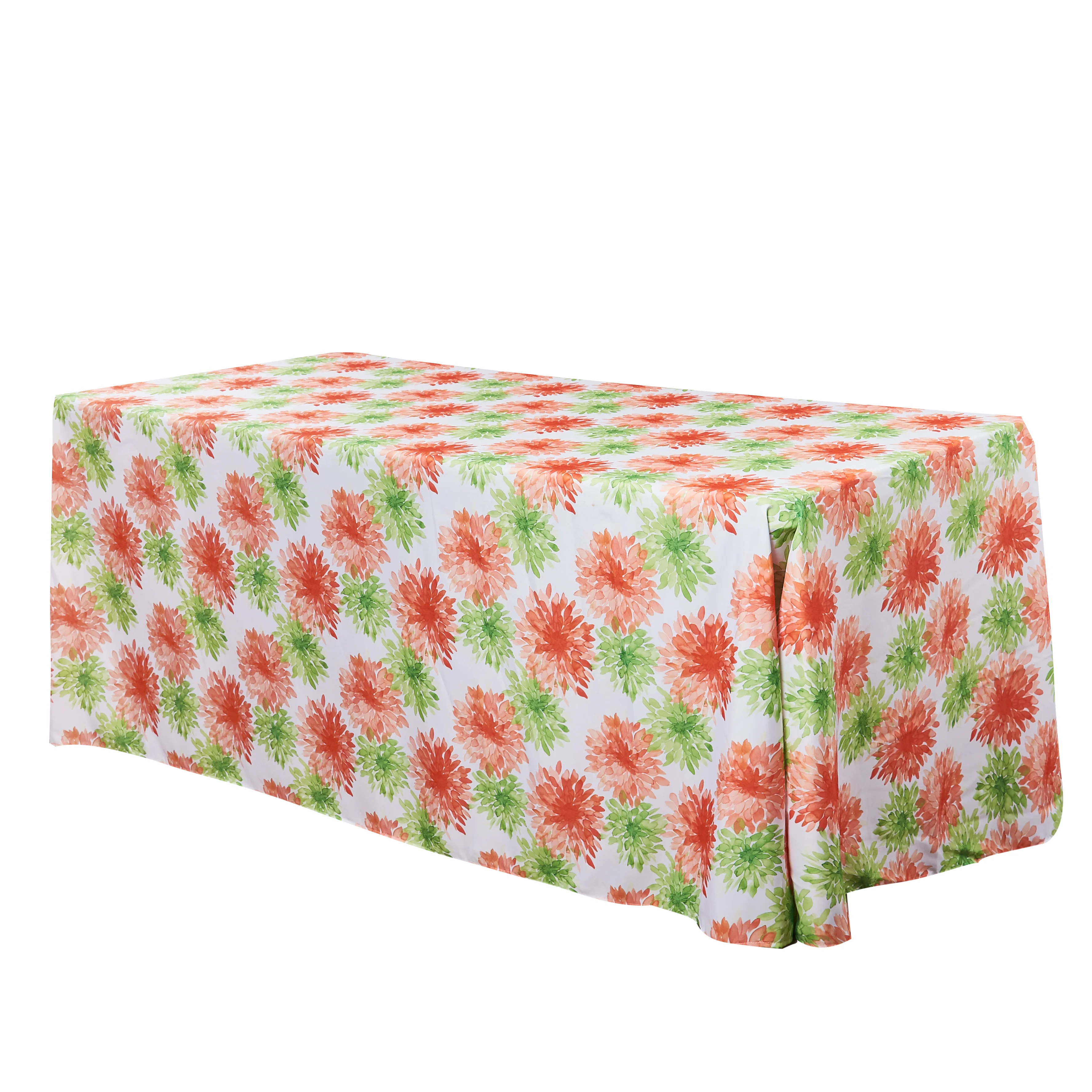Blooming Mums 90"x156" Rectangular Tablecloth