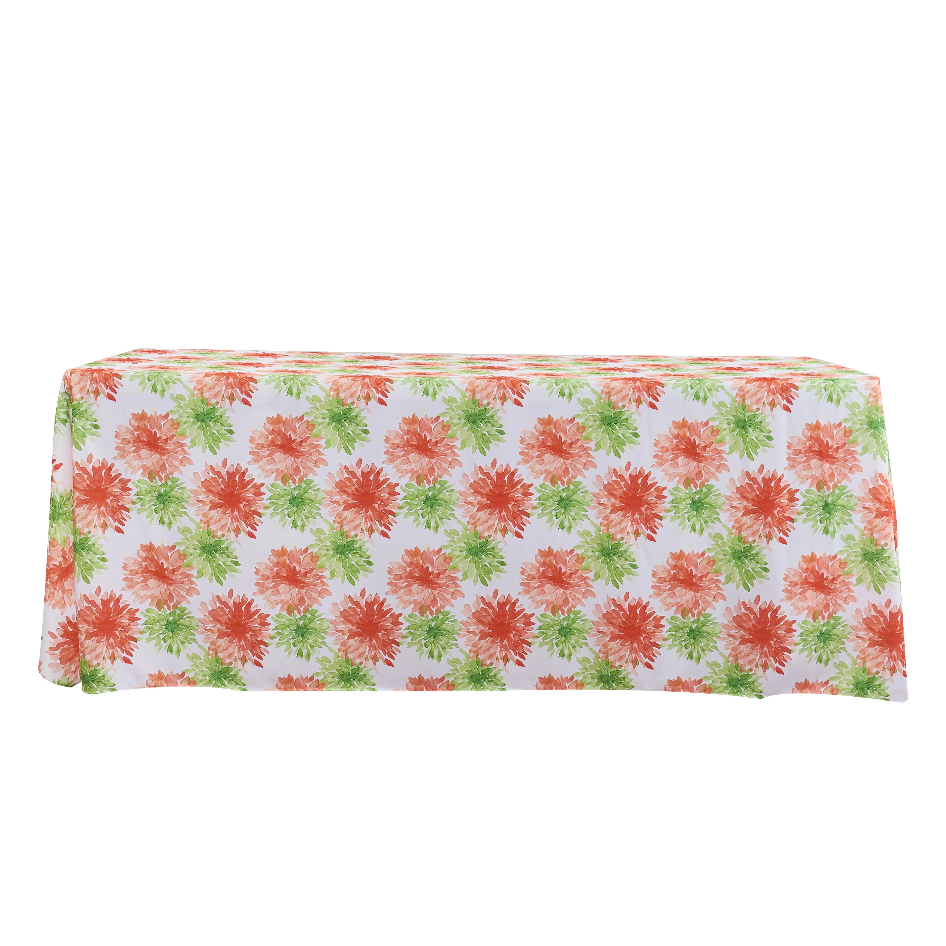 Blooming Mums 90"x156" Rectangular Tablecloth - Image 2