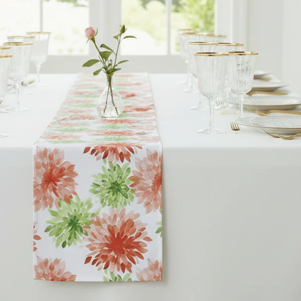 Blooming Mums Table Runner - Image 2