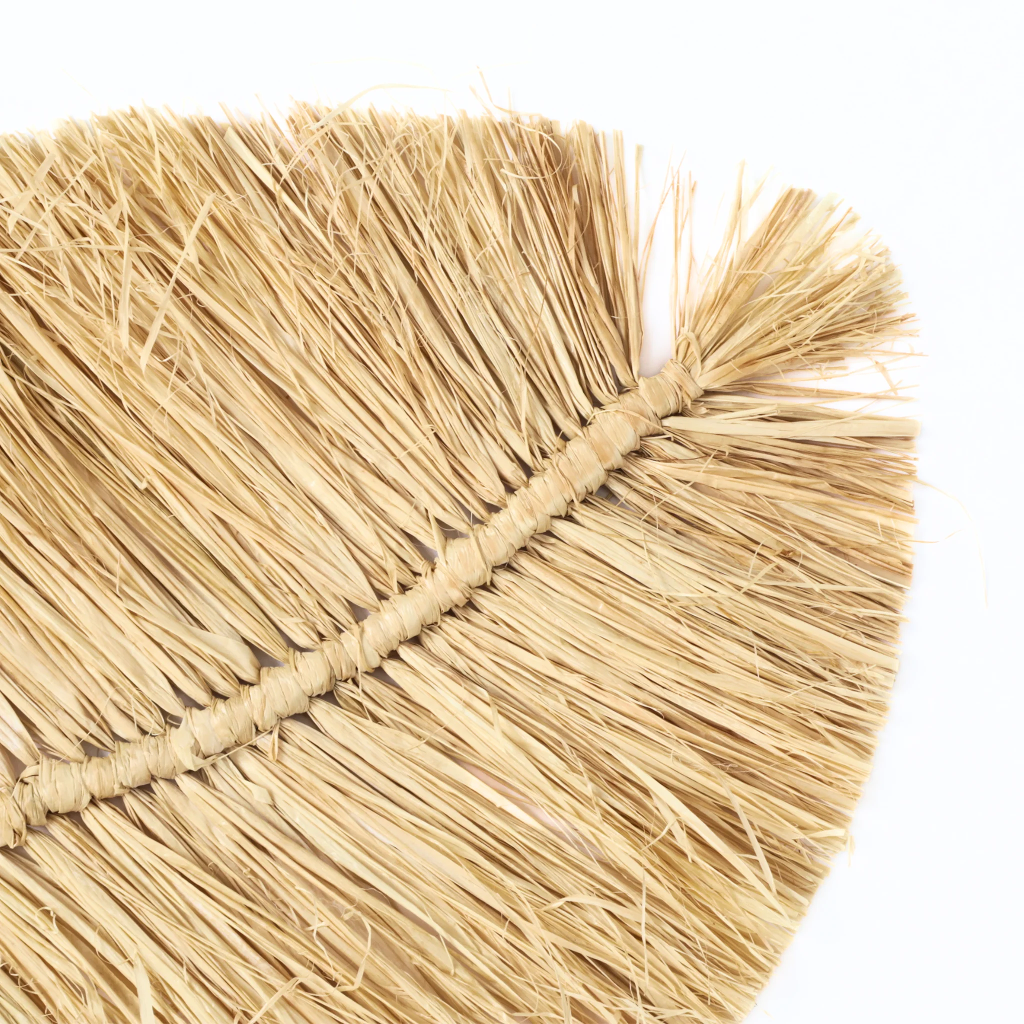 2 pc/set Boho Raffia Leaf Placemat - Image 7