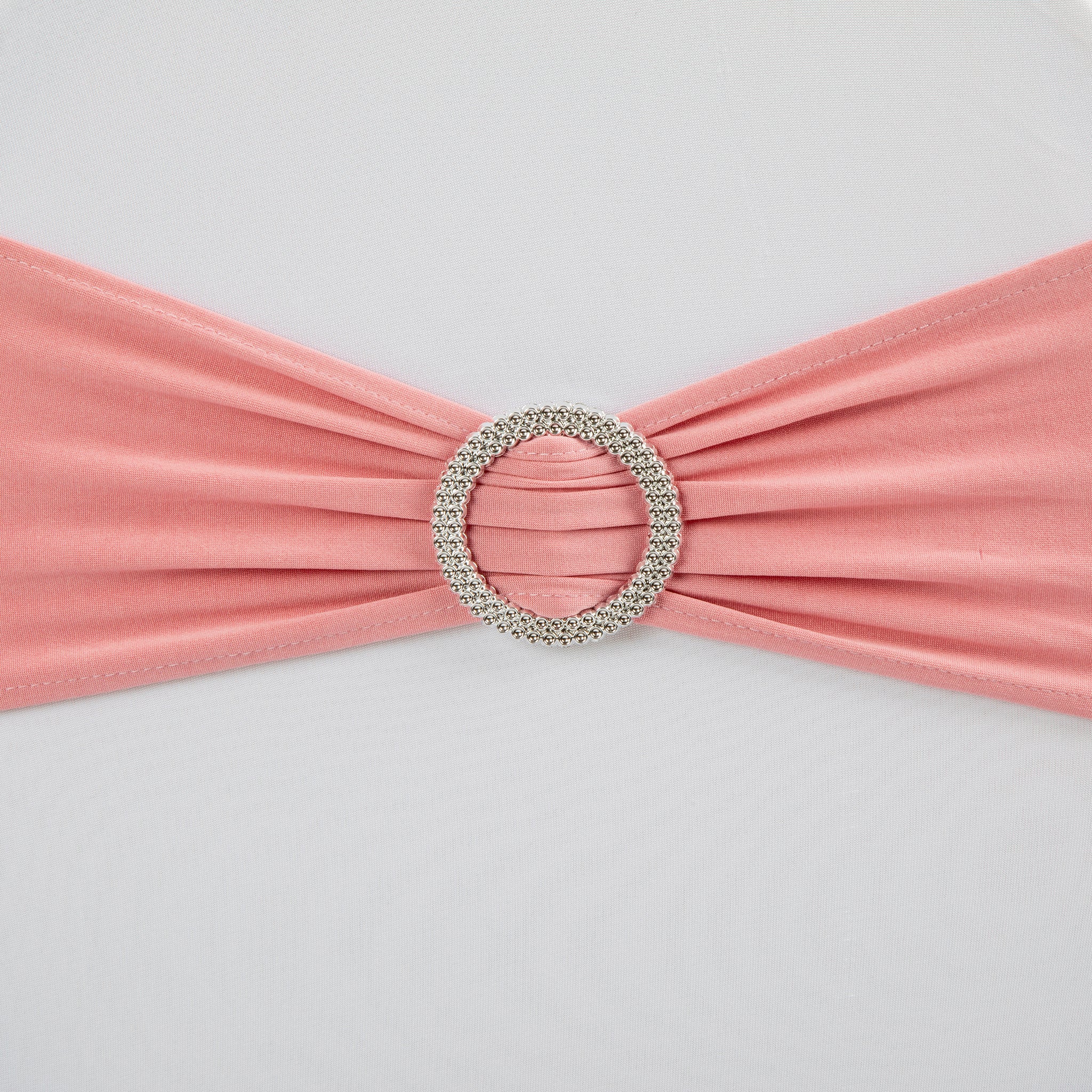Buckle Spandex Stretch Chair Band - Dusty Rose/Mauve - Image 2