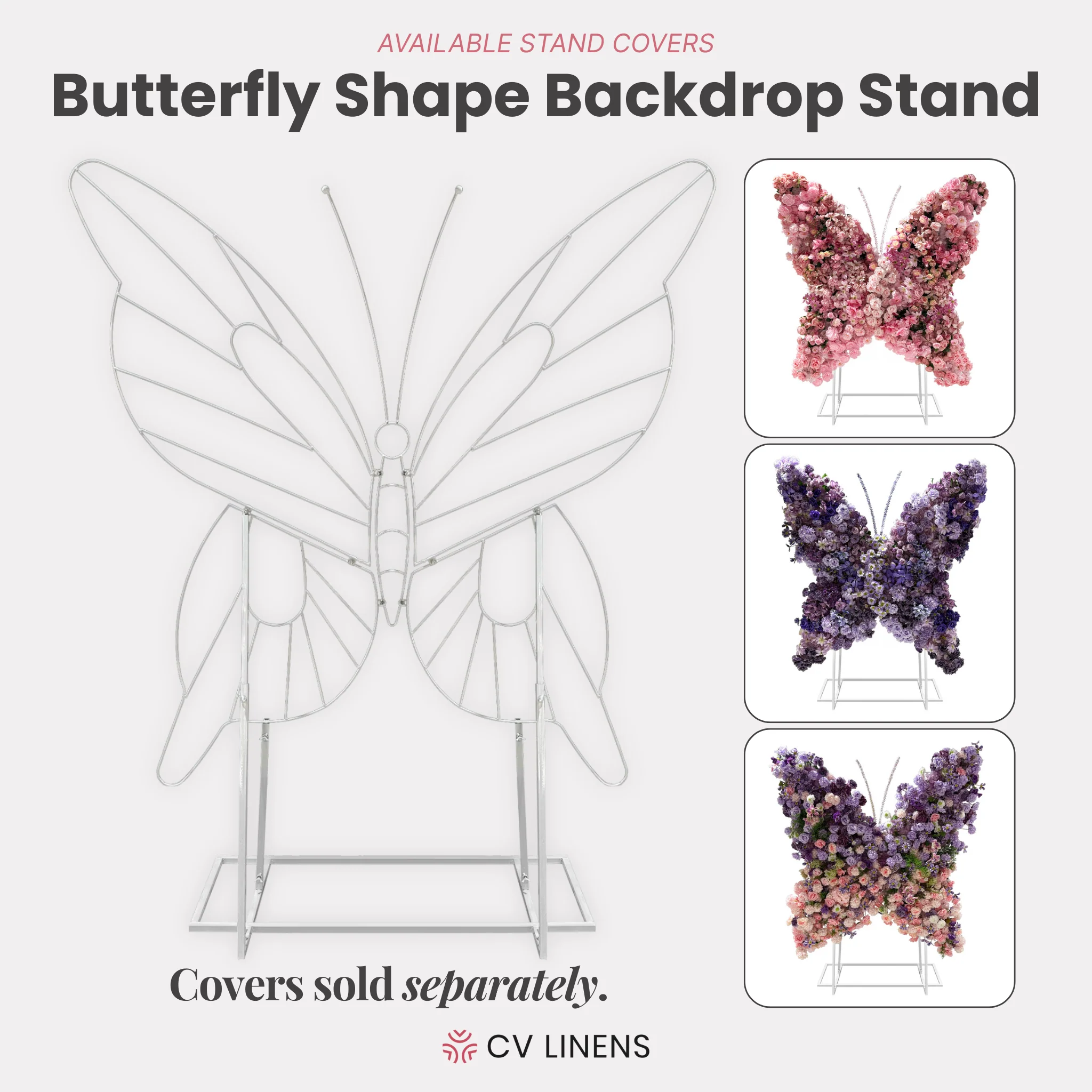 Butterfly Shape Backdrop Stand - Image 3