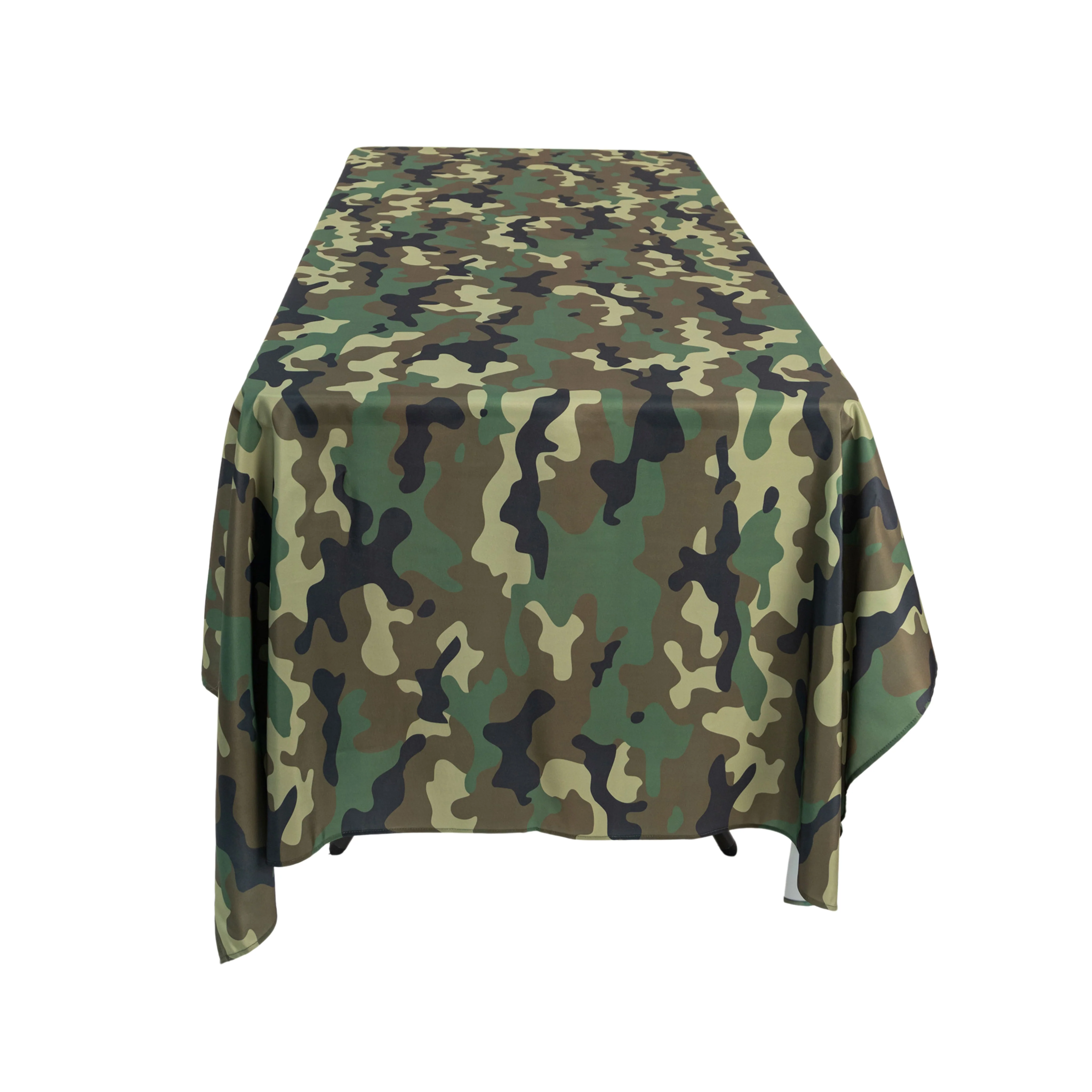 Camouflage Premium Polyester 60"x120" Rectangular Tablecloth - Image 2