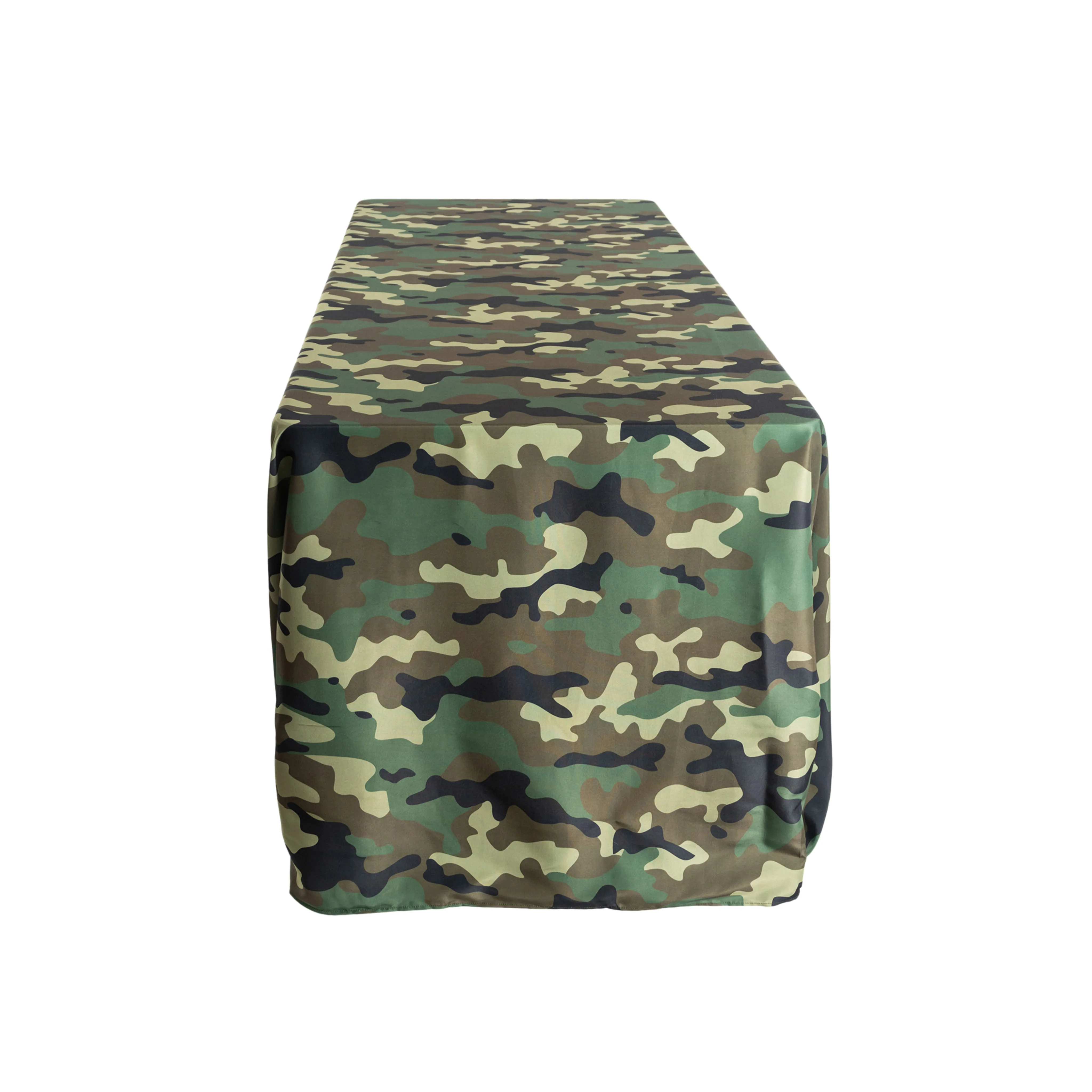 Camouflage Premium Polyester 90"x132" Rectangular Tablecloth - Image 2