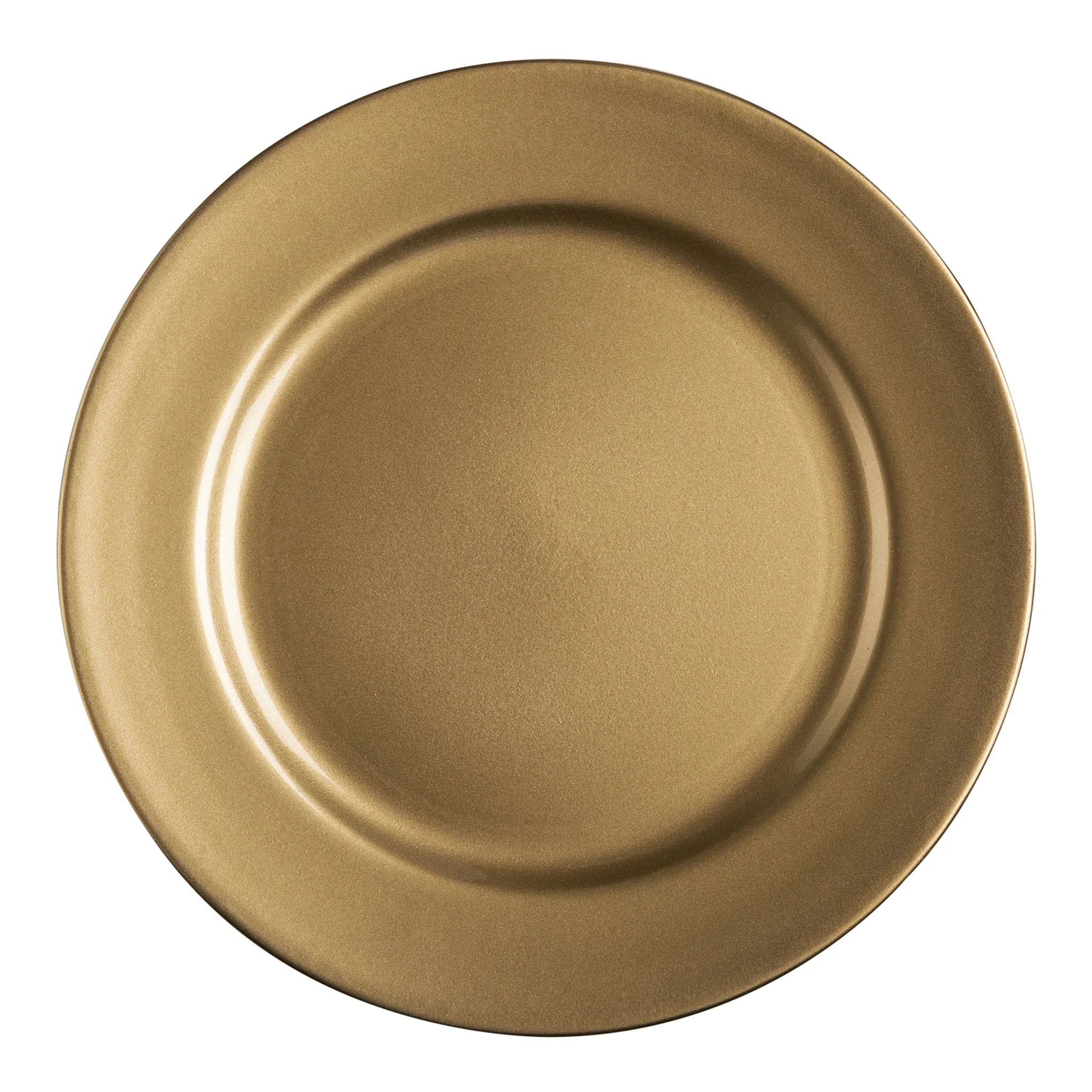 Plain Round 13" Charger Plates - Champagne