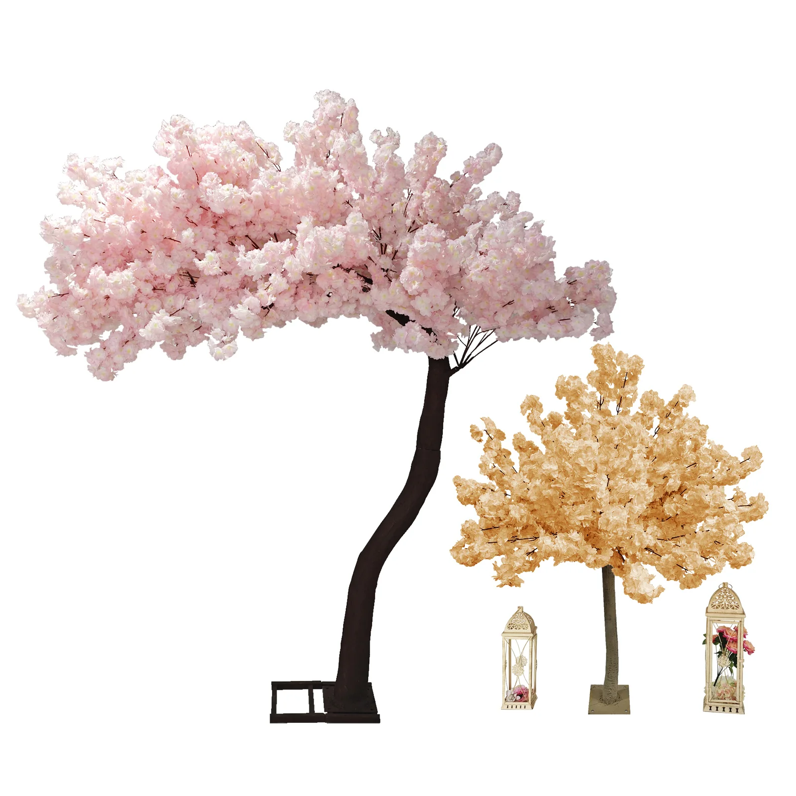 9.5ft Cherry Blossom Tree Backdrop Frame Stand - Pink - Image 5