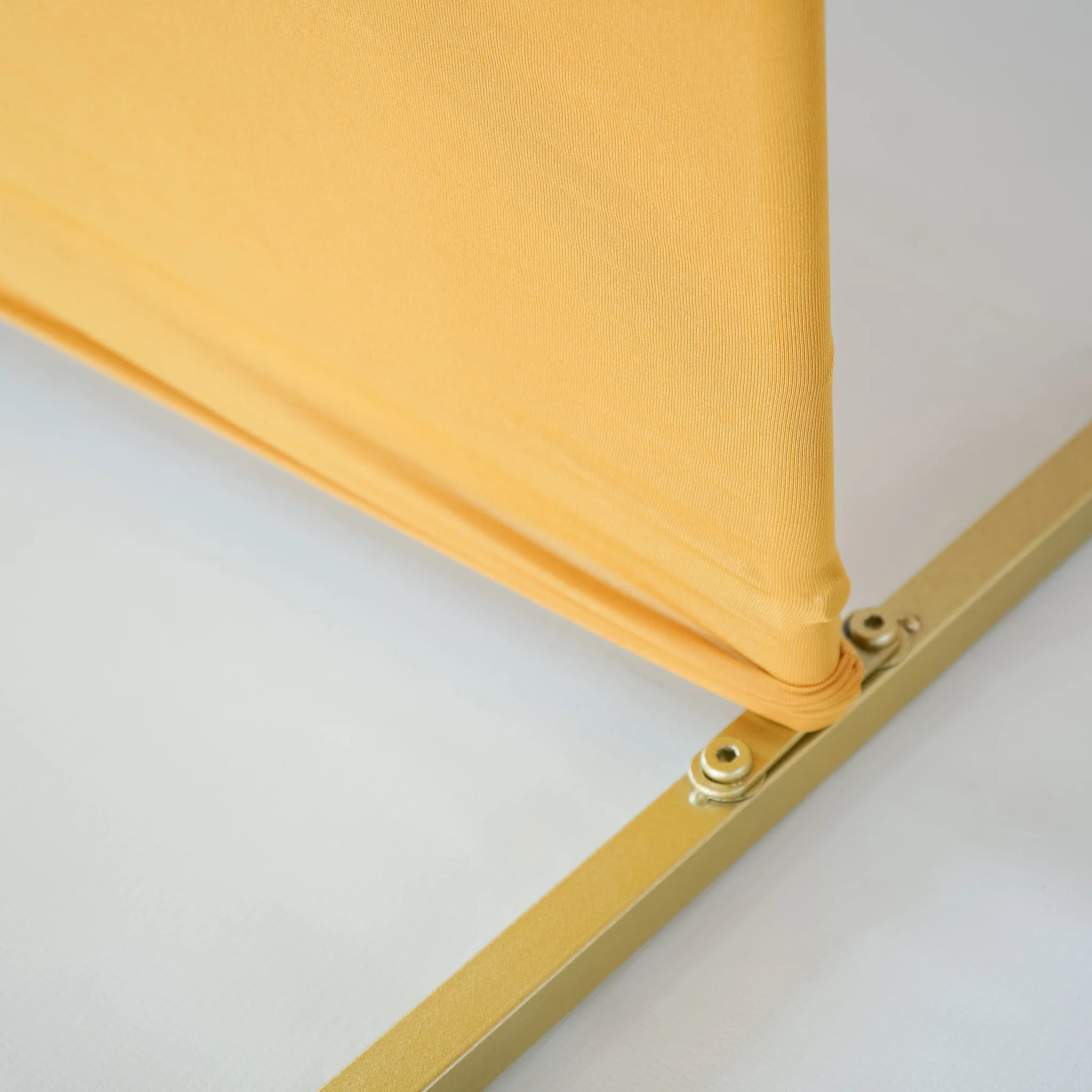 Spandex Arch Covers for Chiara Frame Backdrop 3pc/set - Gold - Image 3