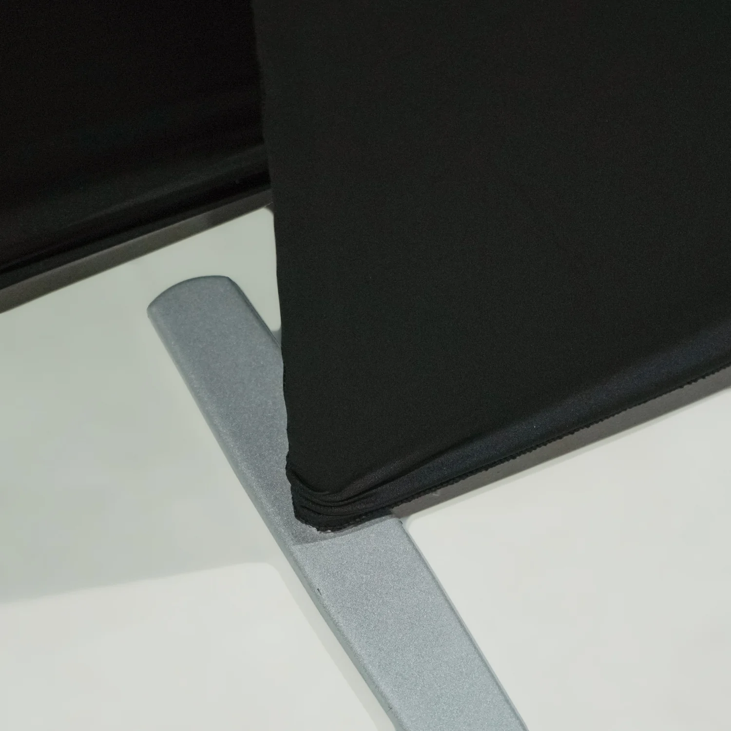 Spandex Arch Covers for Heavy Duty Chiara Frame Backdrop 3pc/set - Black - Image 3