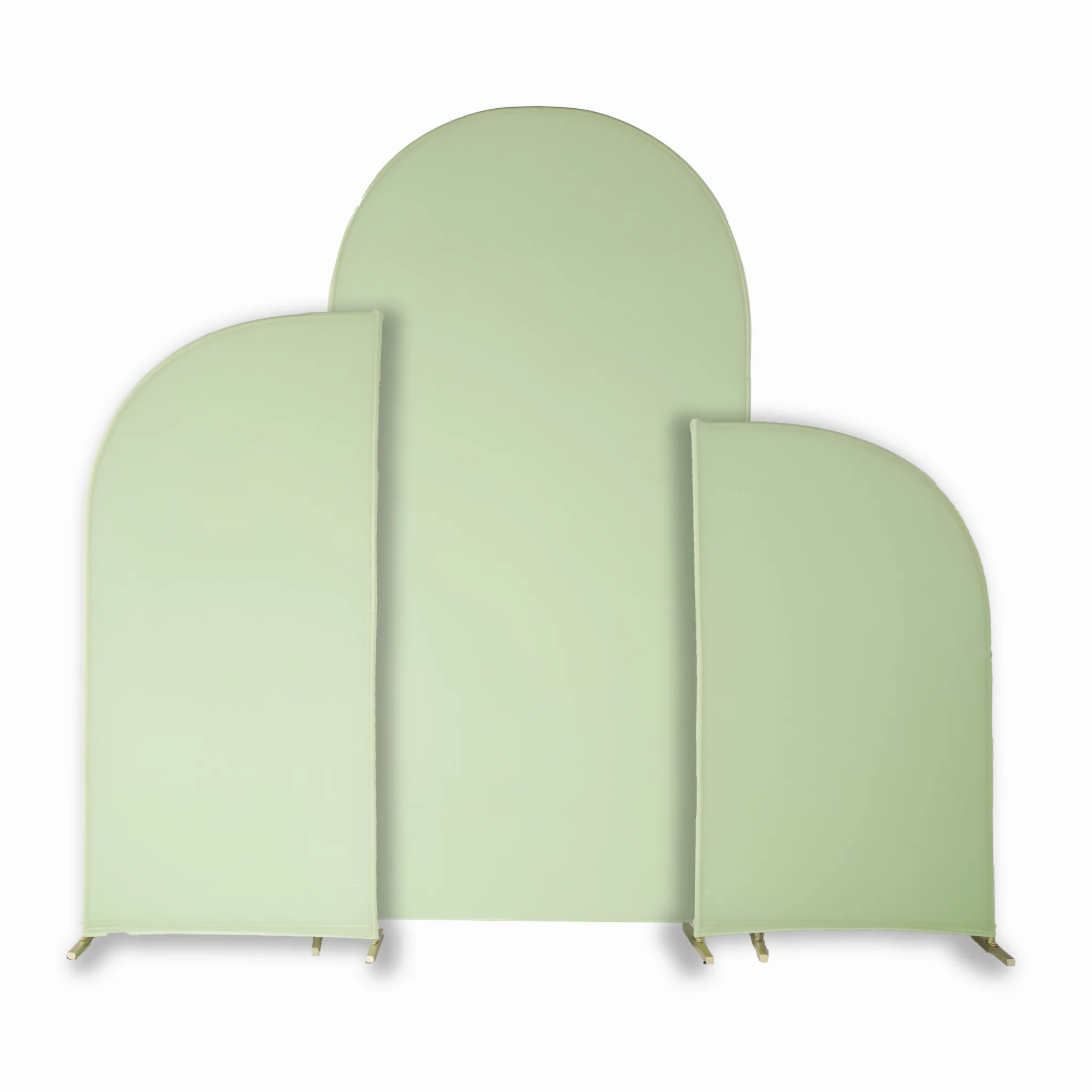 Spandex Arch Covers for Chiara Frame Backdrop 3pc/set - Mint Green
