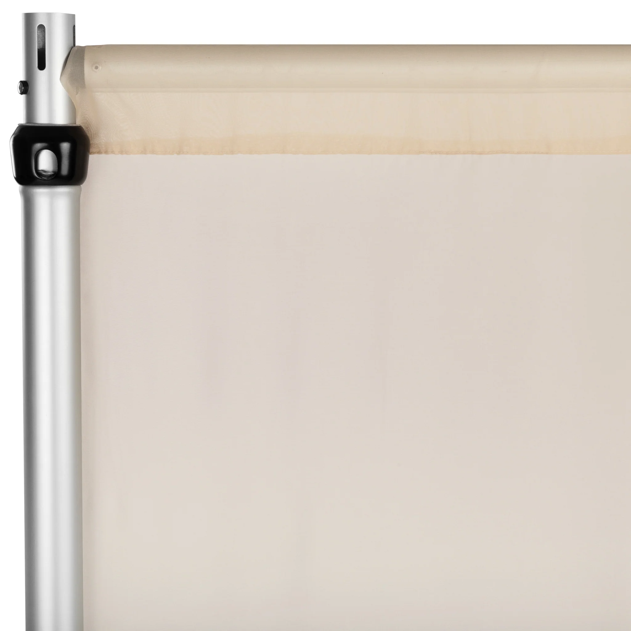 Chiffon Curtain Drape 10ft H x 58" W Panel - Champagne - Image 3