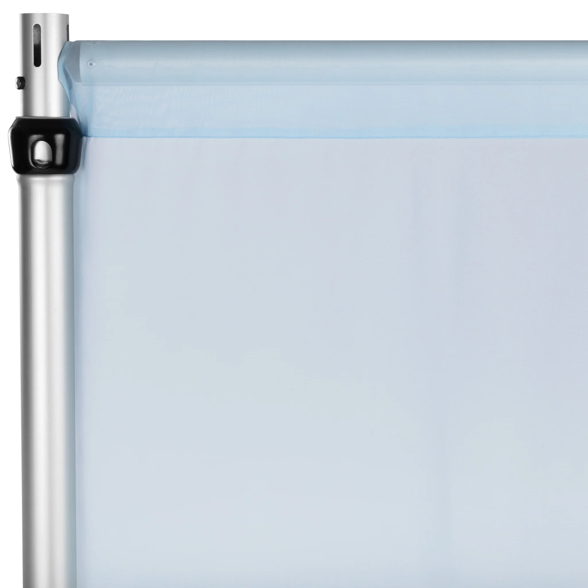 Chiffon Curtain Drape 12ft H x 58" W Panel - Baby Blue - Image 2