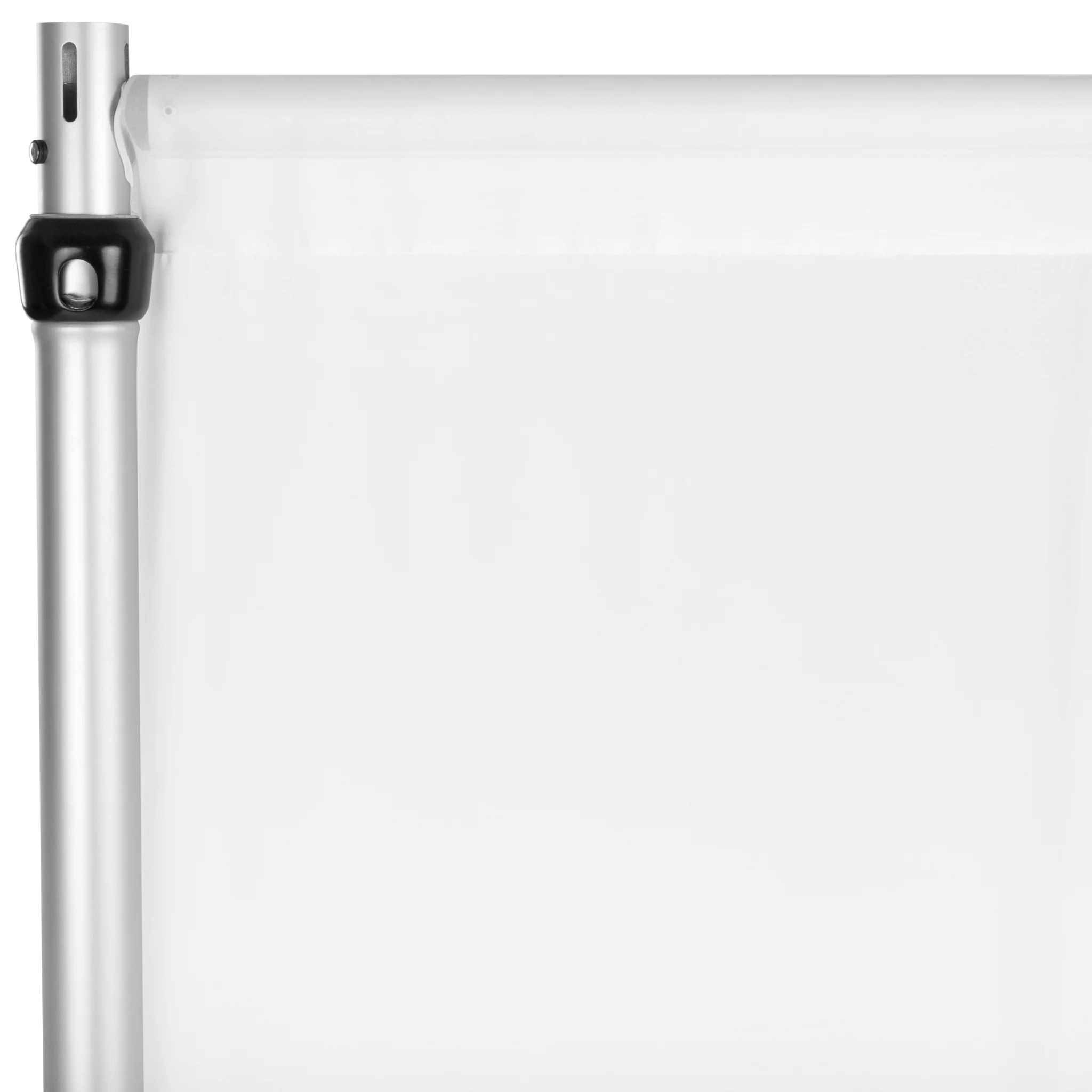 Chiffon Curtain Drape 14ft H x 58" W Panel - White - Image 4