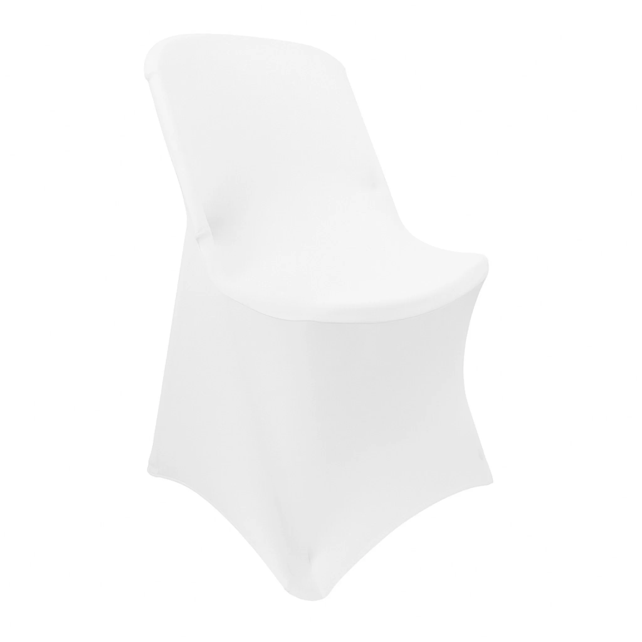 Classic Lifetime Spandex Folding Chair Cover - White - Image 2