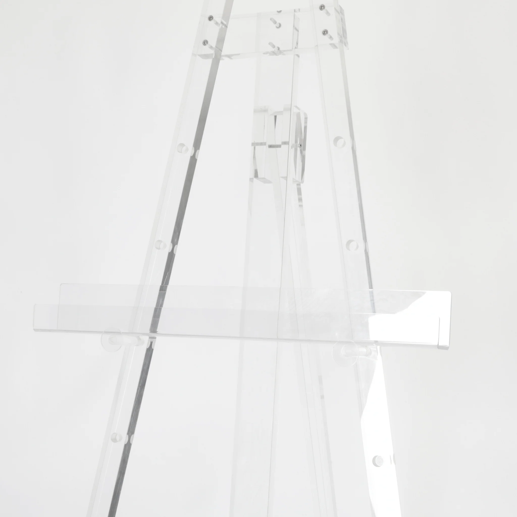 Clear Acrylic Tripod Floor Easel Stand - Image 3