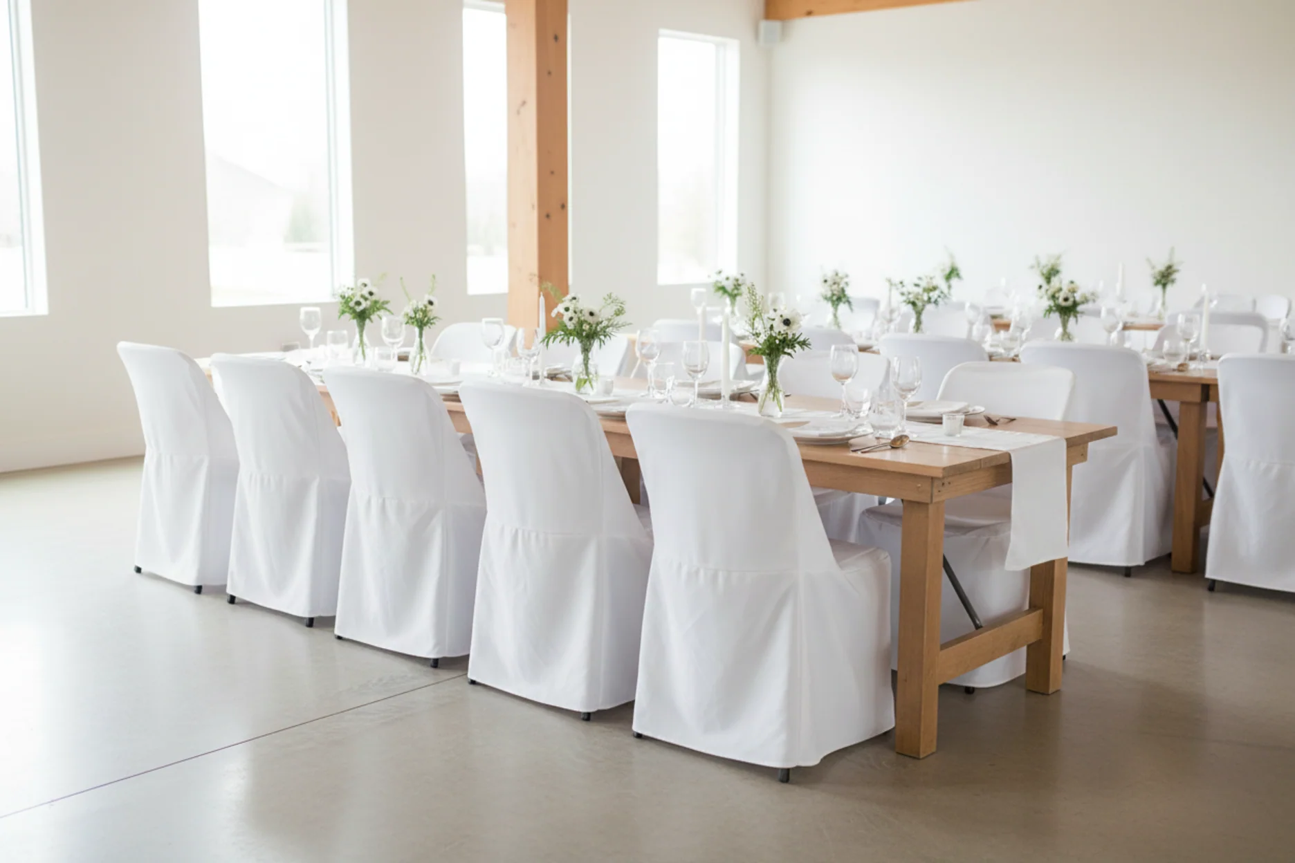 Contemporary LIFETIME folding chair Cover - White - Image 3