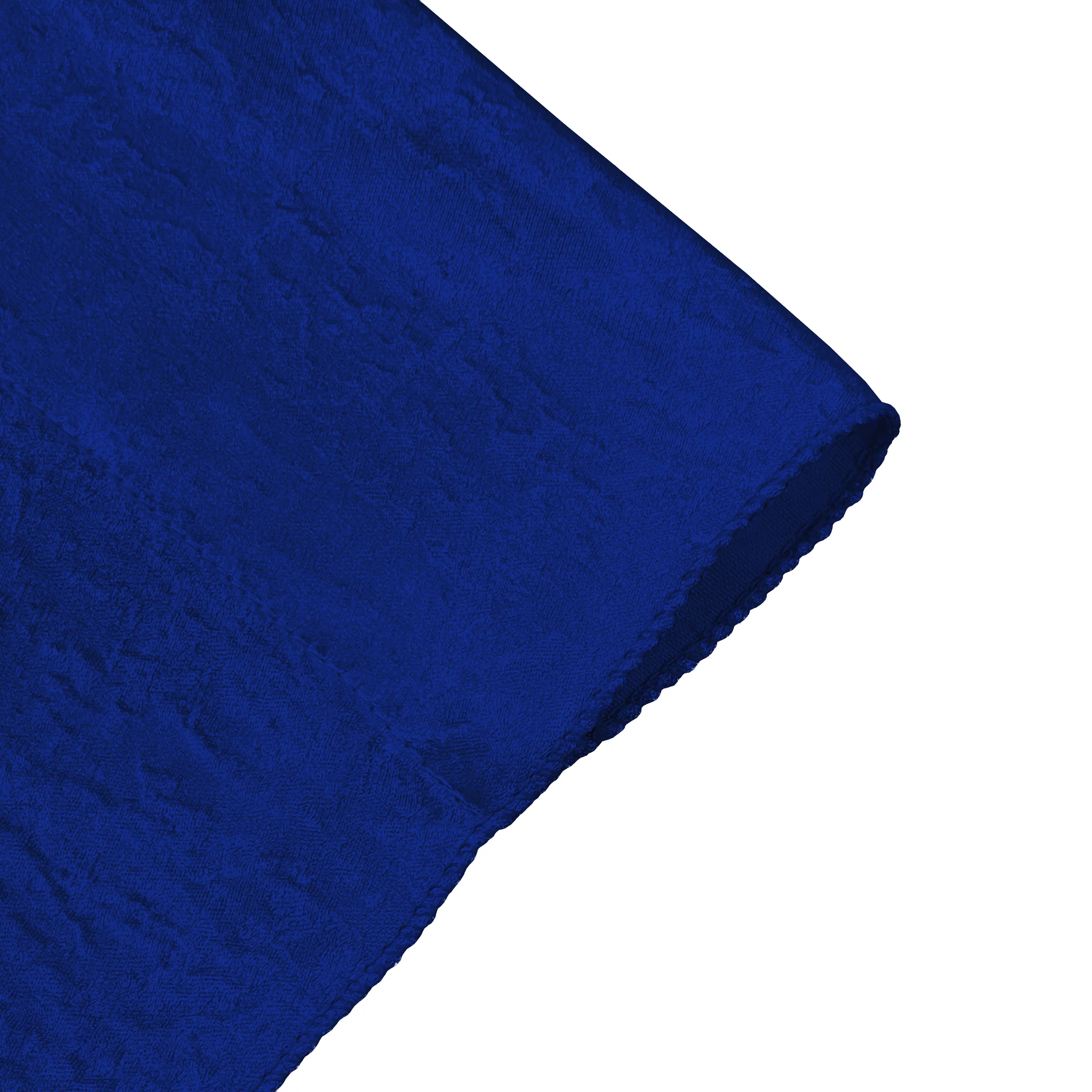 Crinkle Shimmer 10ft H x 52" W Drape/Backdrop Panel - Royal Blue - Image 3