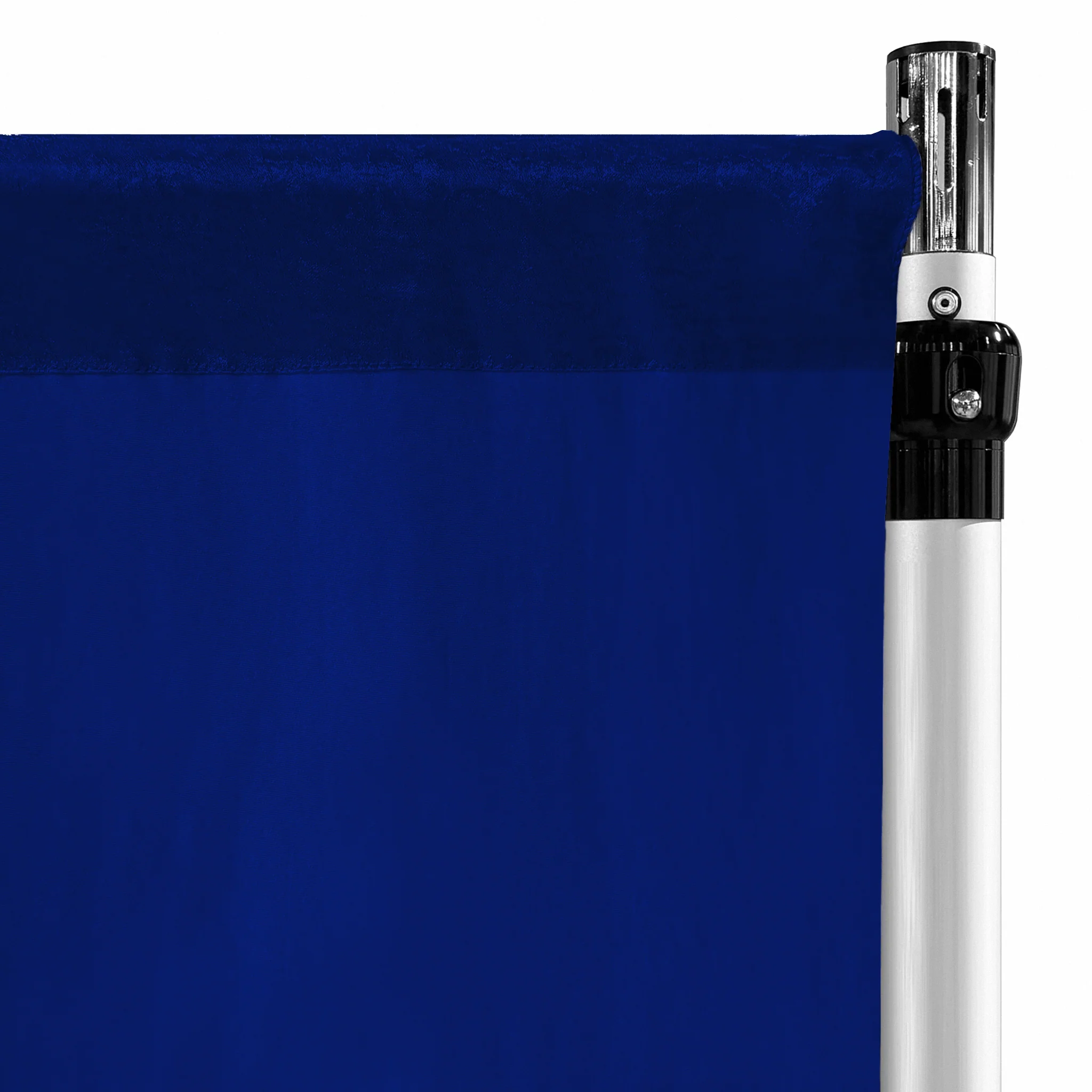 Crinkle Shimmer 10ft H x 52" W Drape/Backdrop Panel - Royal Blue - Image 5
