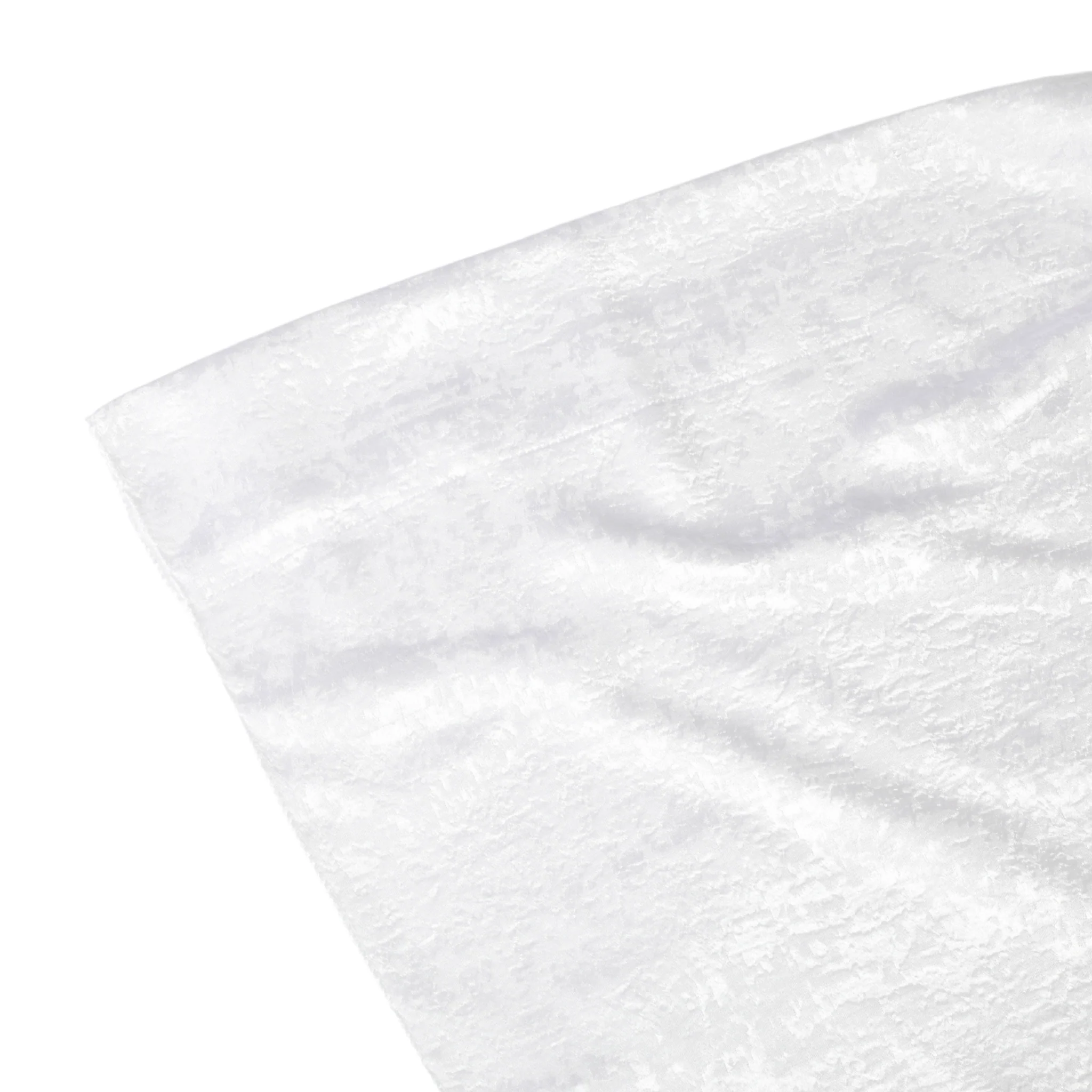 Crinkle Shimmer 12ft H x 52" W Drape/Backdrop Panel - White - Image 3